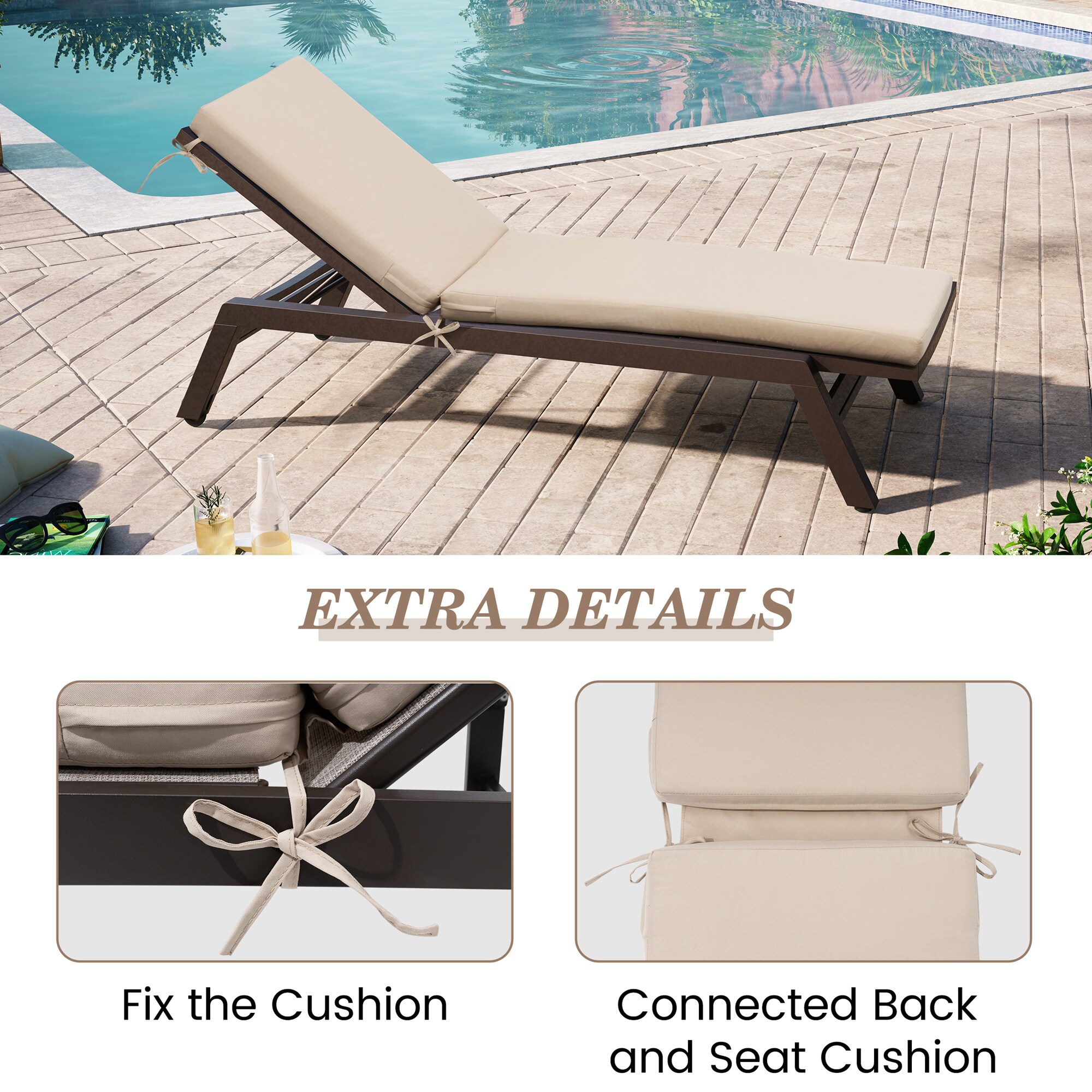 Pellebant ST25-CU001BEI80-1 Patio-Furniture-Cushions - View #5
