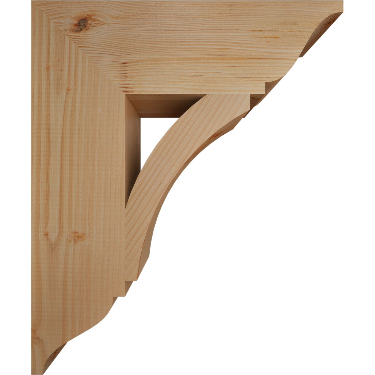 Ekena Millwork BKT06X20X24THR01SDF Exterior-Brackets-Braces - View #3