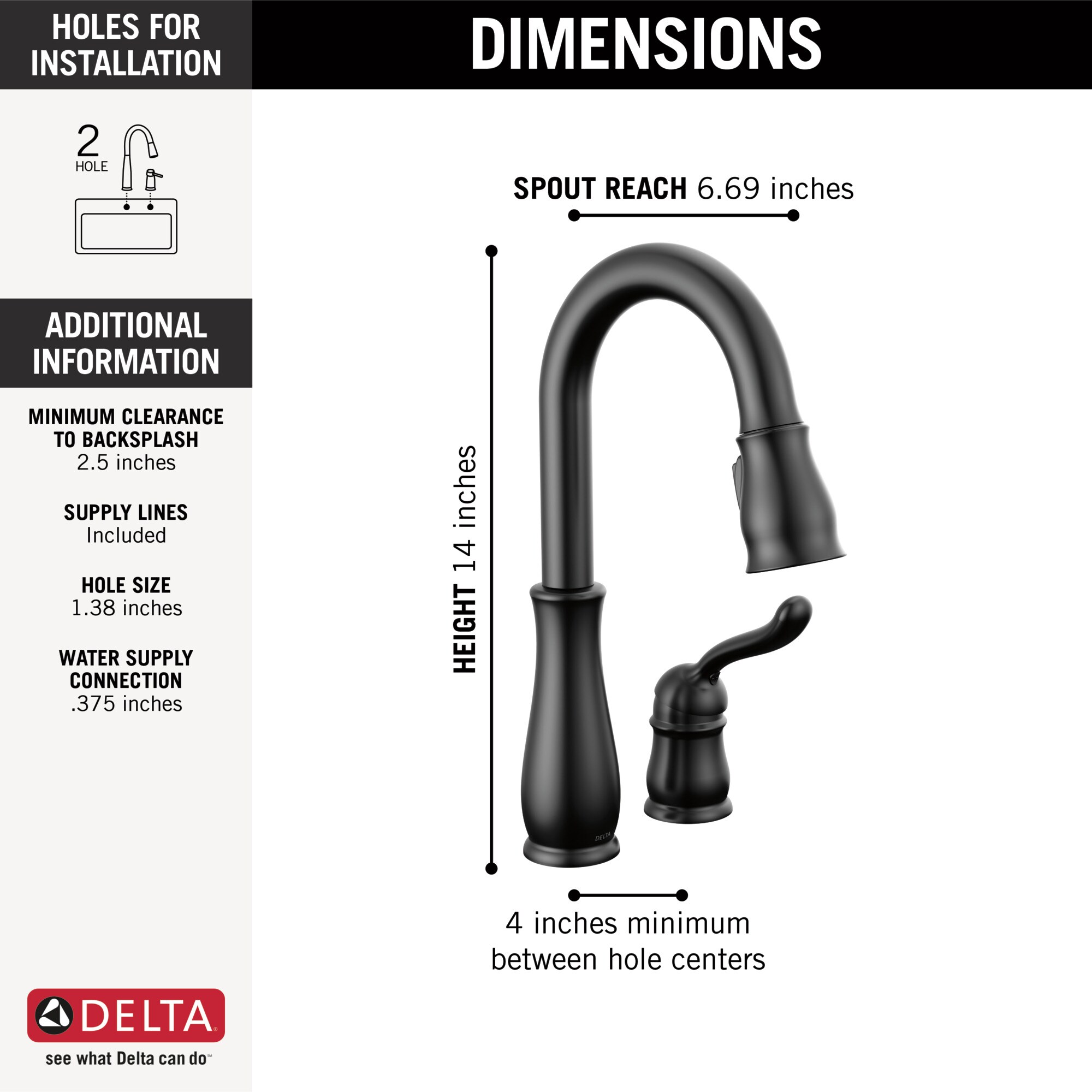 Delta 9978-BL-DST Kitchen-Faucets - View #4