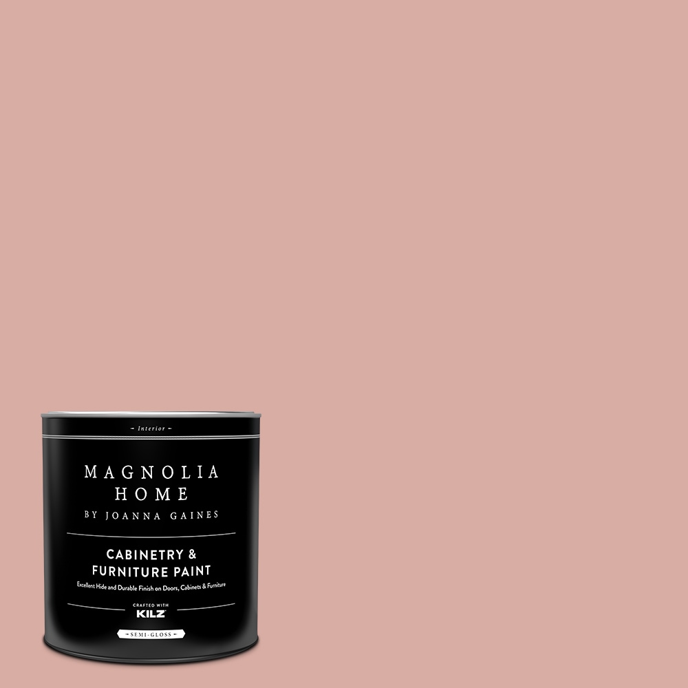 Magnolia Home MAG027-4082239  by Joanna Gaines Semi-gloss Cabbage Rose MAG027 Tintable Cabinet Furniture Paint Enamel ( 1-quart )