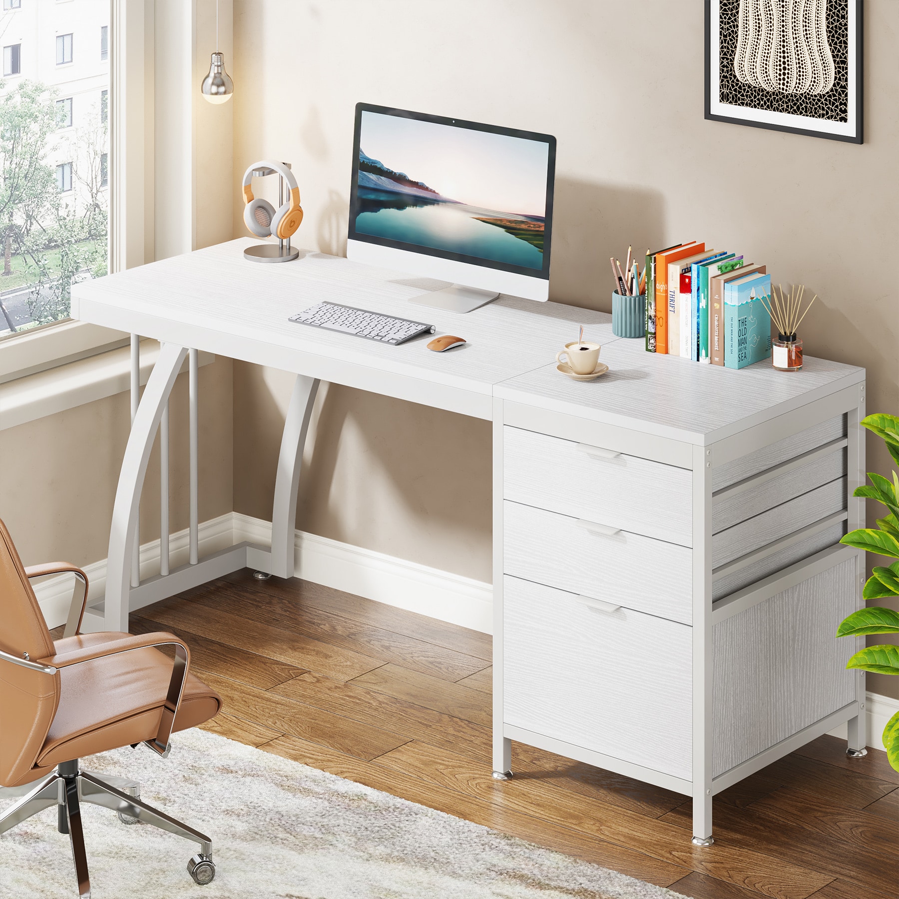 Fnova LWTJ-JW0731 Office-Tables - View #2