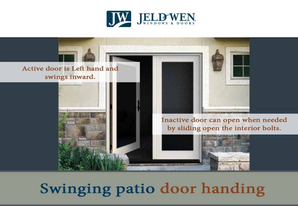 JELD-WEN 60 in. x 80 in. Left-Hand/Inswing 15 Lite Primed Steel Double  Prehung Patio Door with Brickmould THDJW238700007 - The Home Depot