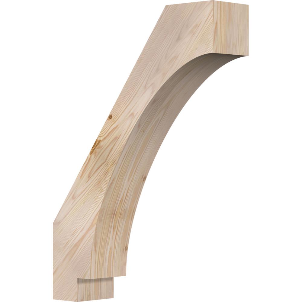 Ekena Millwork BRC06X22X30IMP00SDF 5-1/2-in x 22-in x 30-in Douglas Fir Unfinished Wood Imperial Smooth Knee Brace
