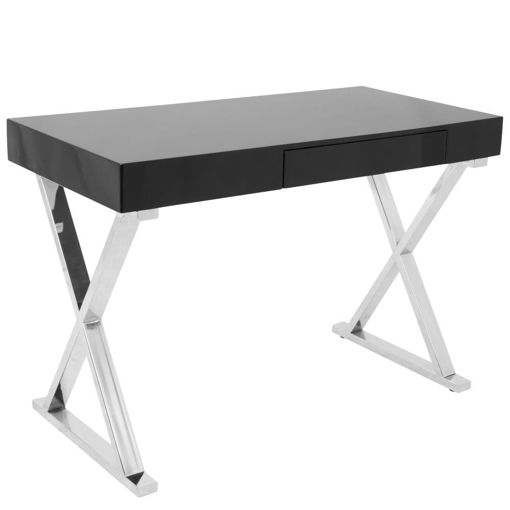 Lumisource luster desk on sale in white