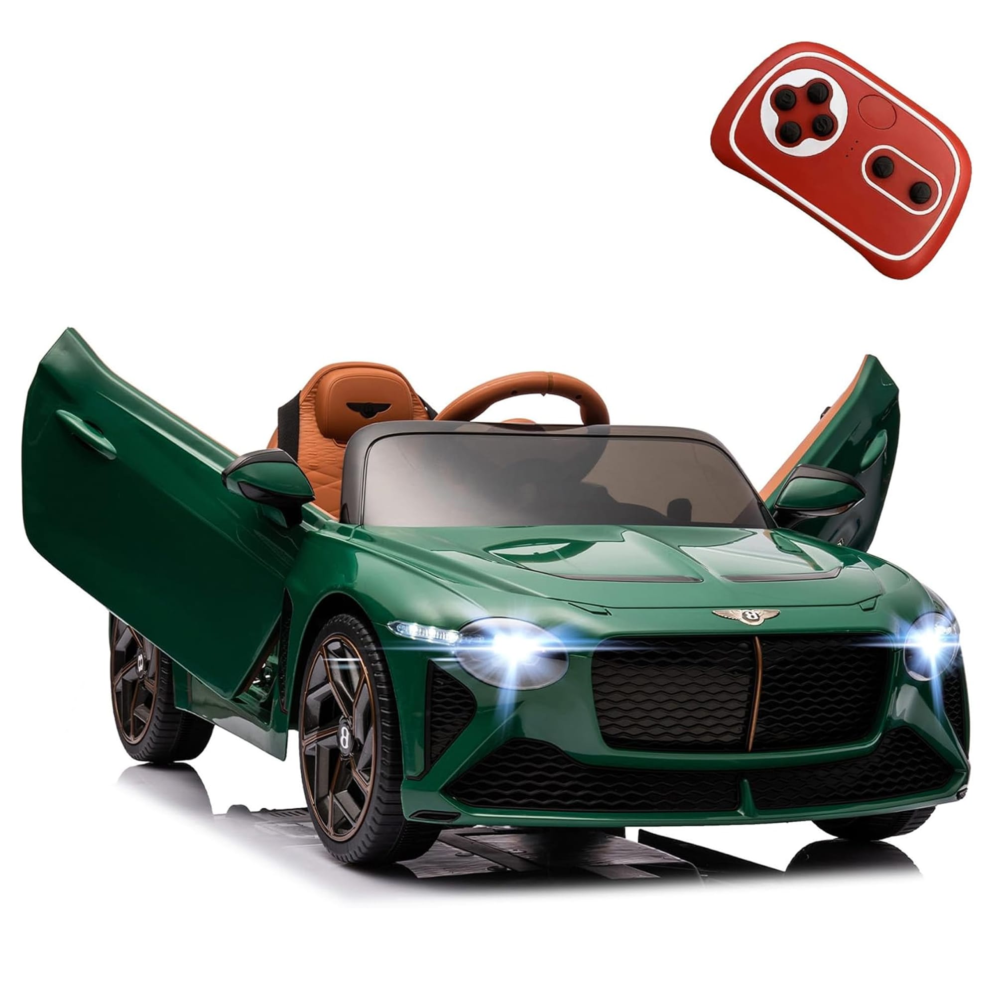 Gaierptone YYL93YEFR3H 12-volt Green Kid's Ride On Car (Battery Charger Included)
