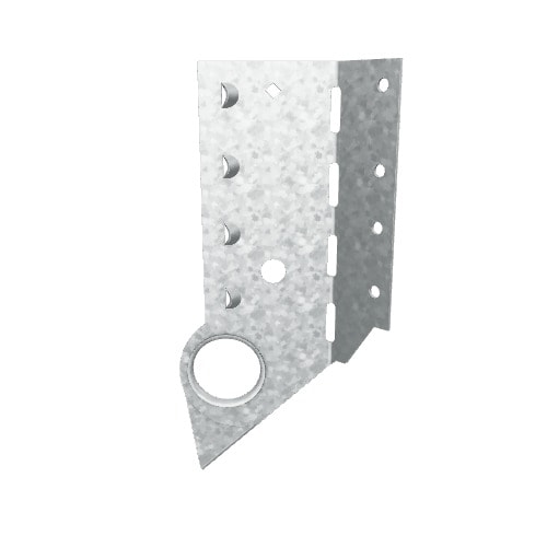 Simpson Strong-Tie 2-in x 6-in Single 18 -Gauge ZMAX Face