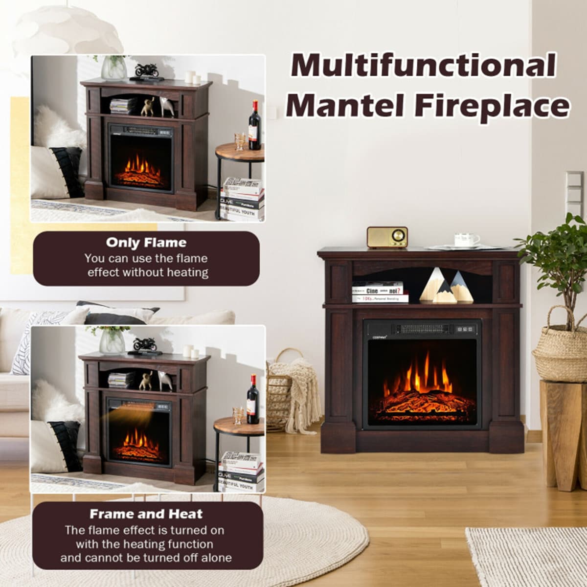 Clihome CL-NAUS-10102 Electric-Fireplaces - View #10