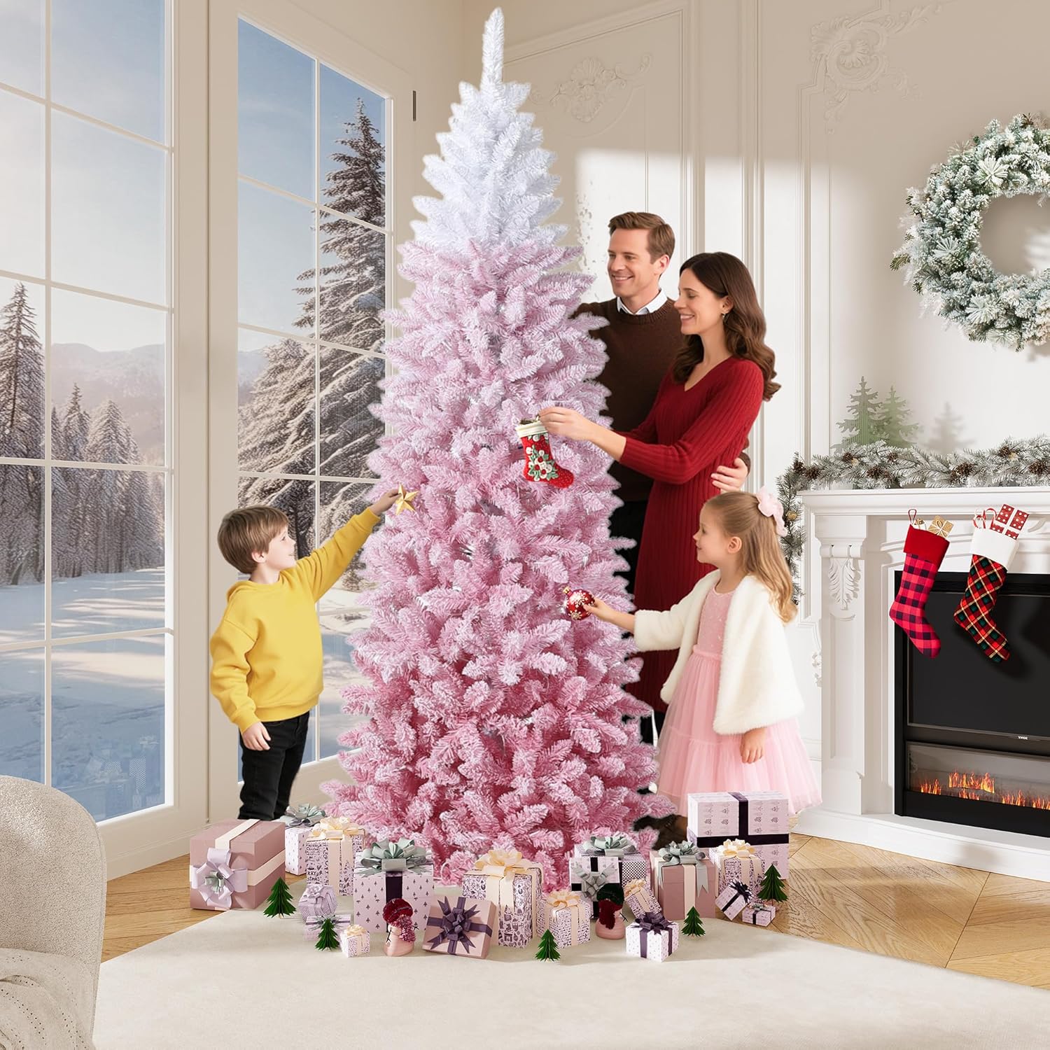 Qeetex WWJ-PHK-35HXT3NE Artificial-Christmas-Trees - View #3