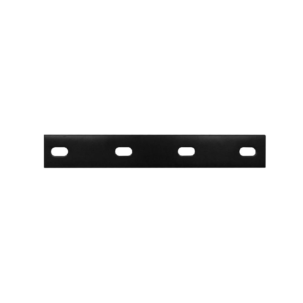 RELIABILT mending plate mending plate 10-in x 1.5-in x 0.125-in 11 -Gauge Black Steel Mending brace