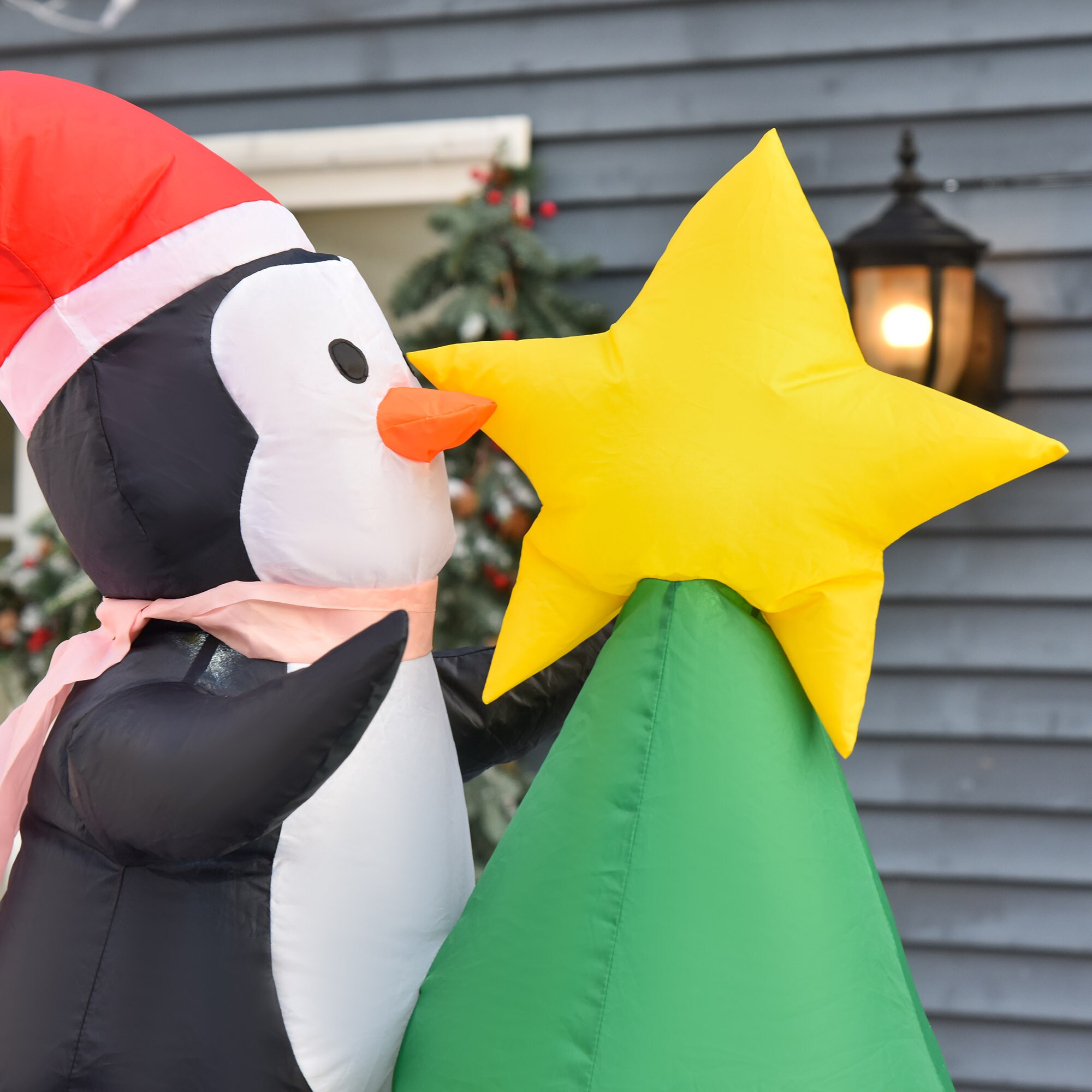 HomCom 844-391V80 Christmas-Inflatables - View #8