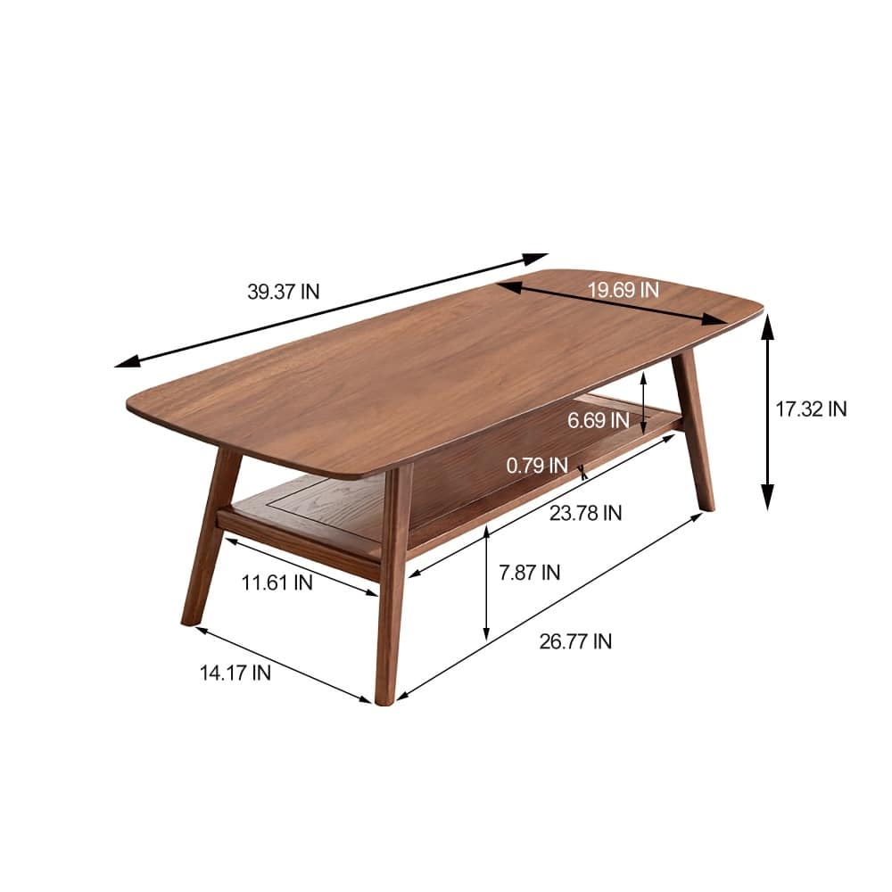 Coolbibila FIRA-COFFEE-WALNUT Coffee-Tables - View #3