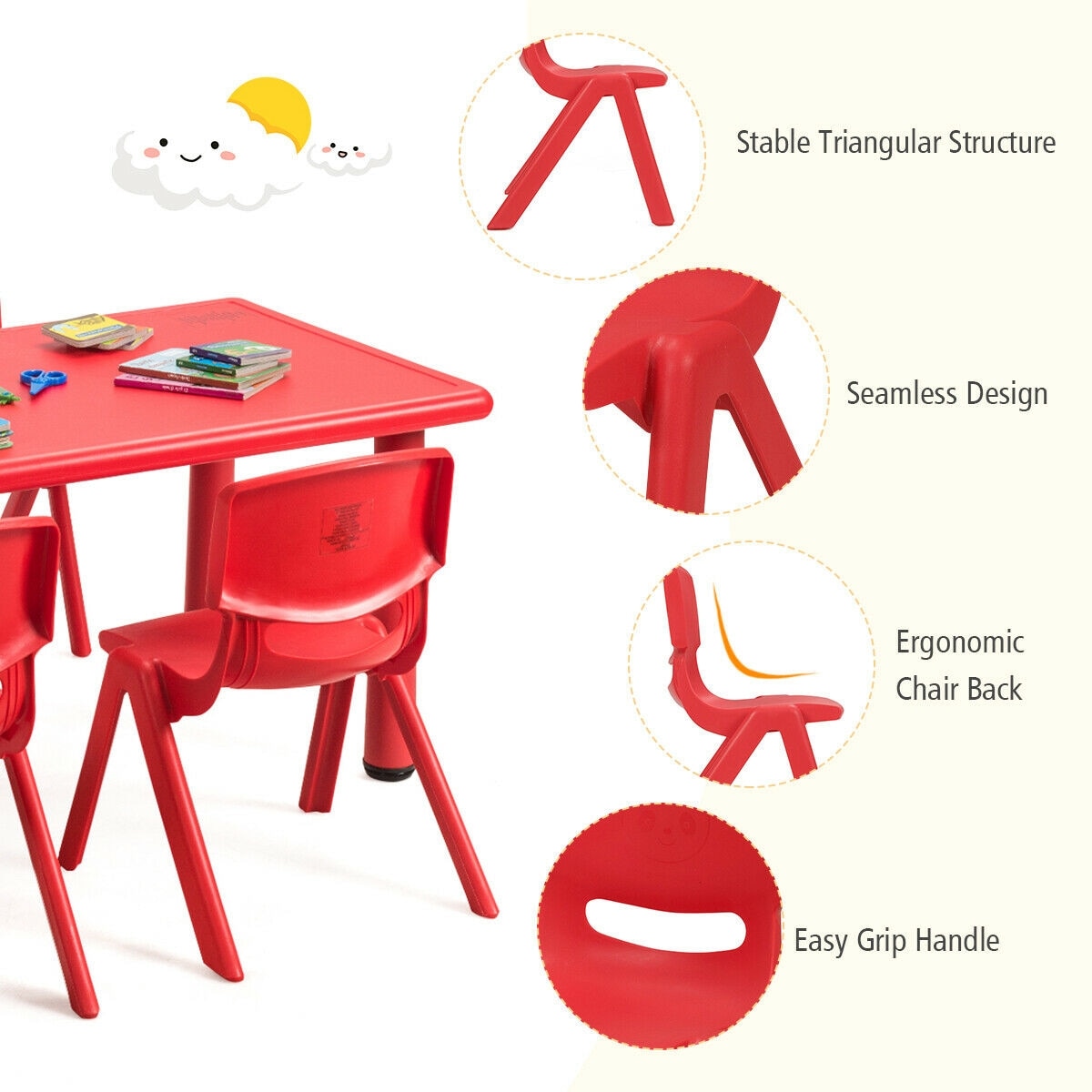 CASAINC WF-HYSN-64568RE-4 chairs - View #8