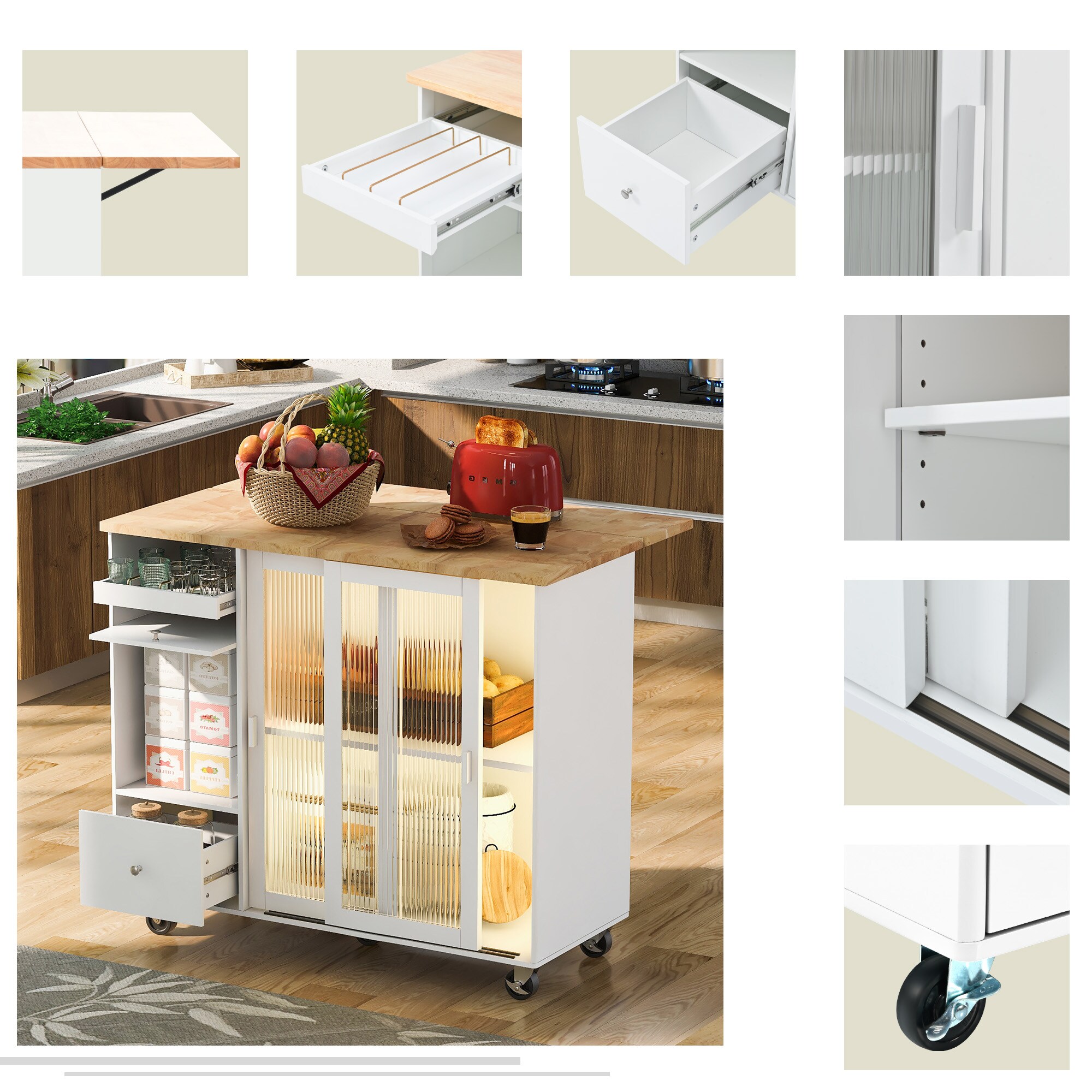 ModernLuxe WF311171AAW Kitchen-Furniture - View #7