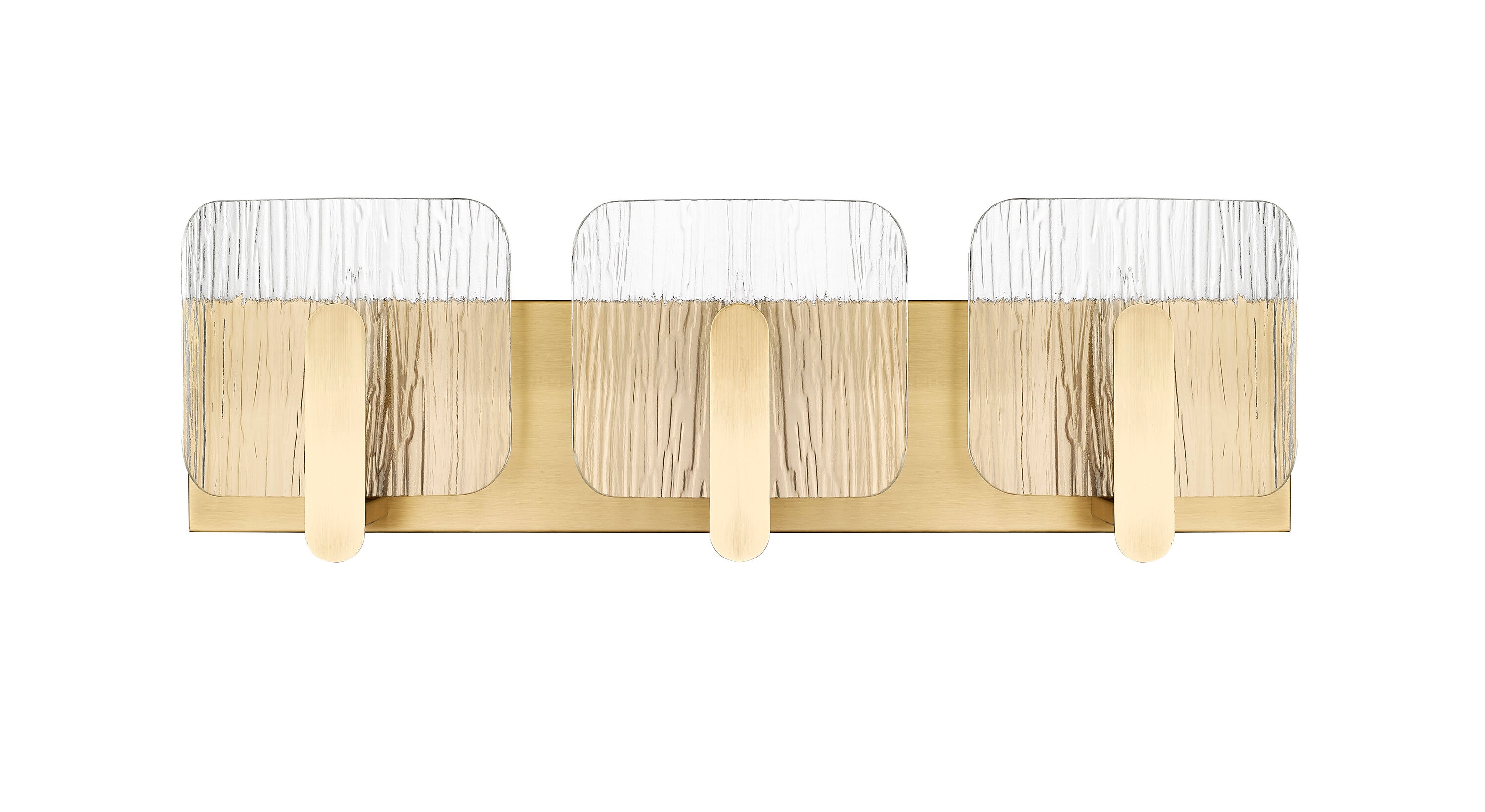 Millennium Lighting 26003-VB Rimini 24-in 3 -Light Brushed Brass Modern/contemporary Vanity light