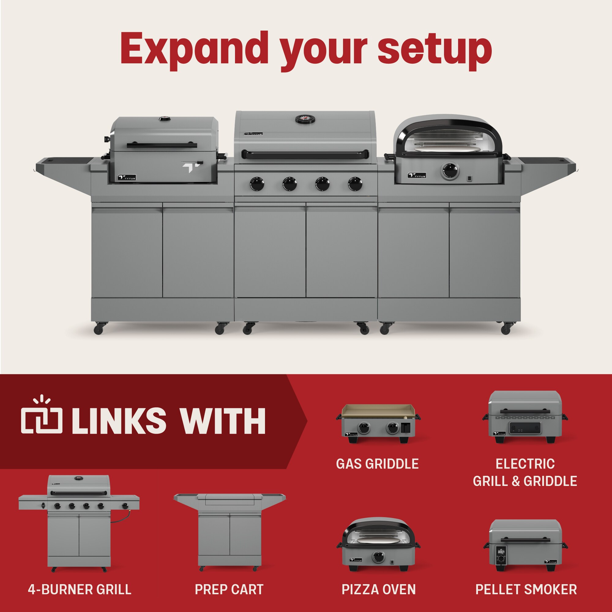 TYTUS TDT-GHS-CHAR Tabletop-Grills - View #13