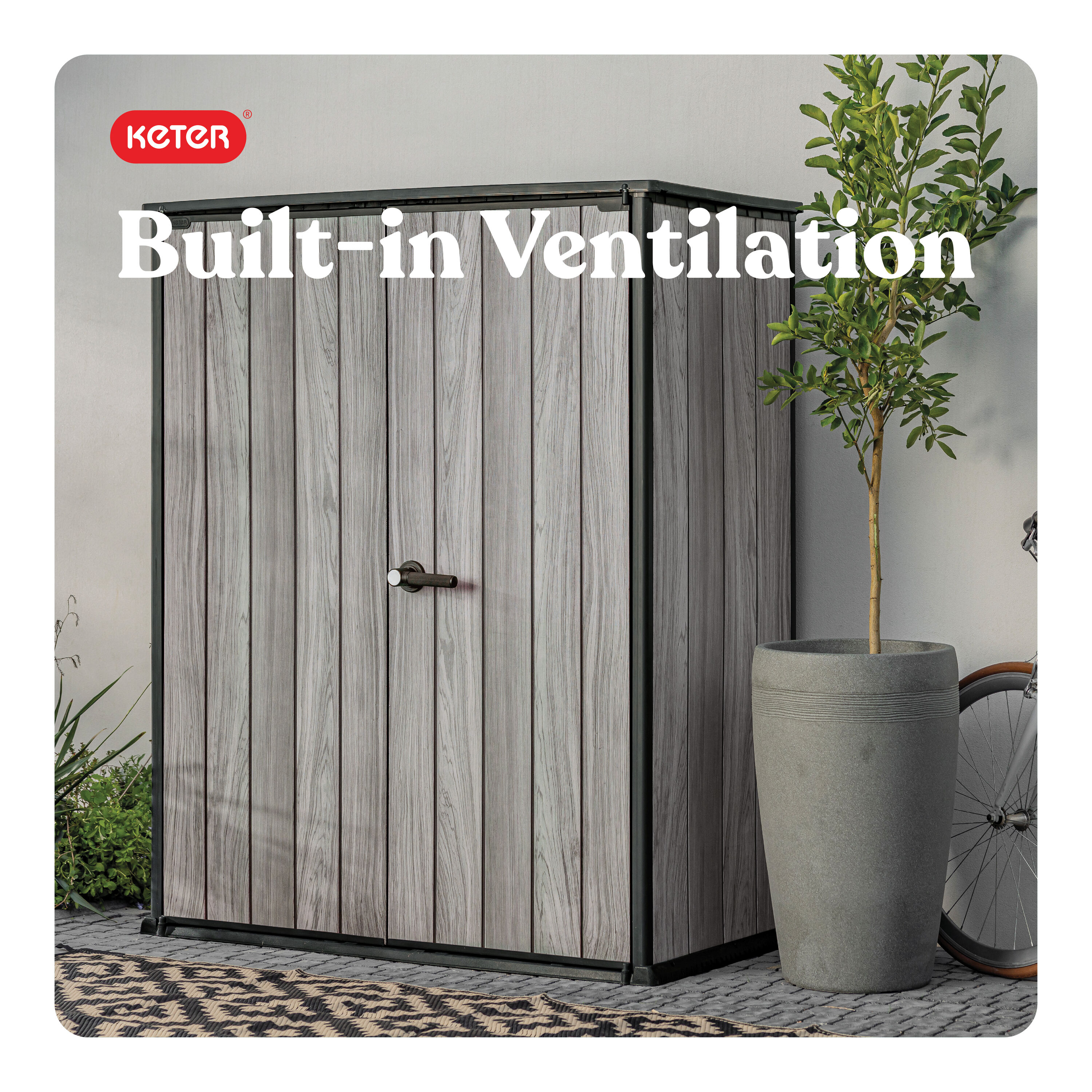 Keter 263230 Vinyl-Resin-Storage-Buildings - View #7