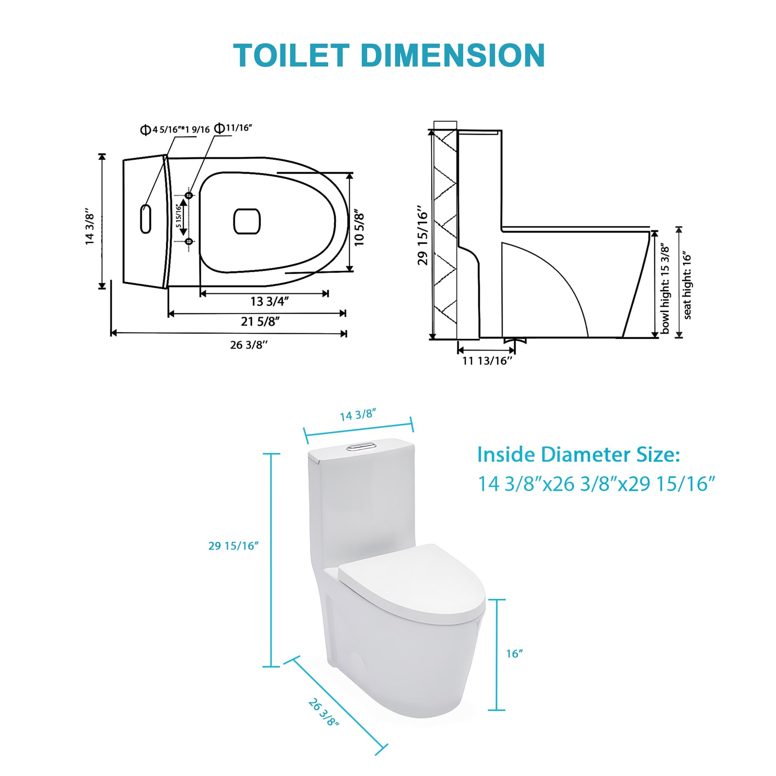 Dexmalle W1243P409962 toilets - View #3