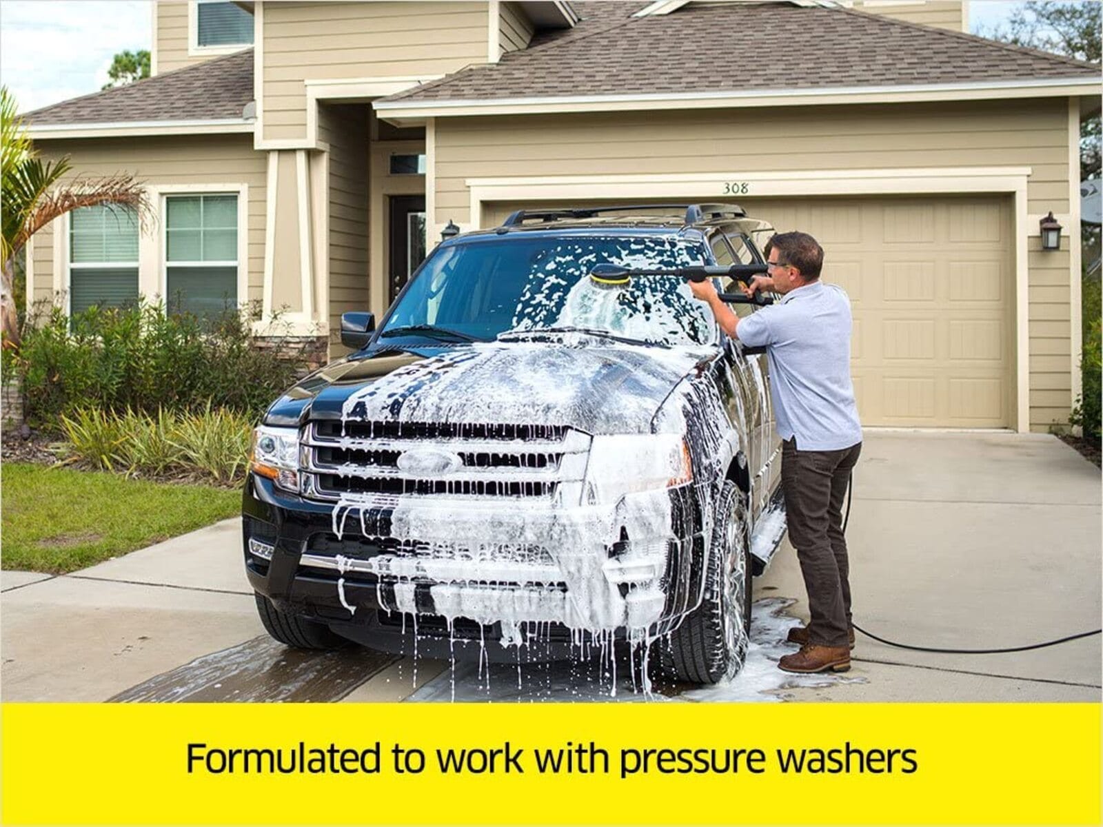 Karcher 128 oz. Vehicle Wash and Wax Pressure Washer Cleaner in the Pressure  Washer Cleaning Solutions department at