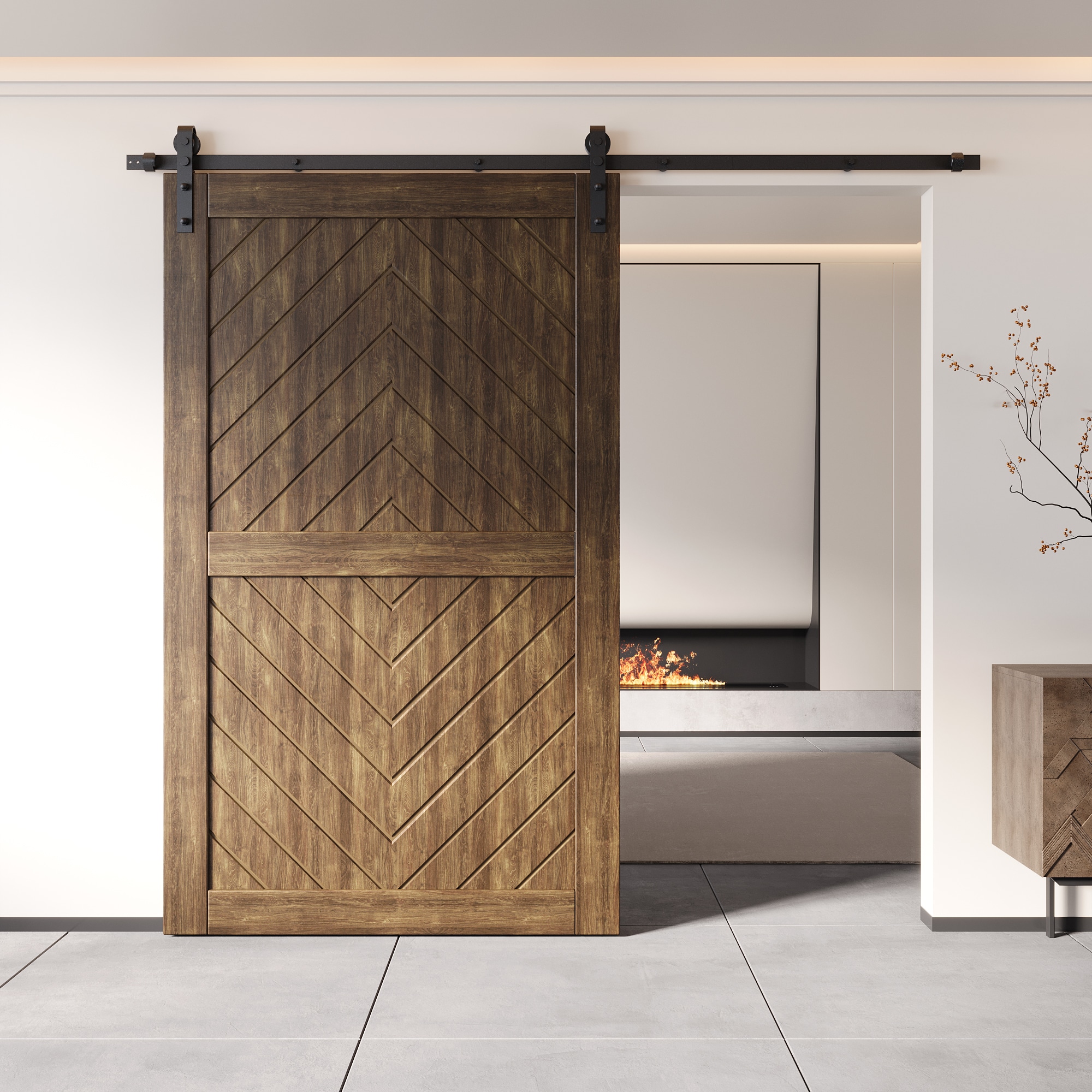 HOMACER JT2-4280-WA Barn-Doors - View #8