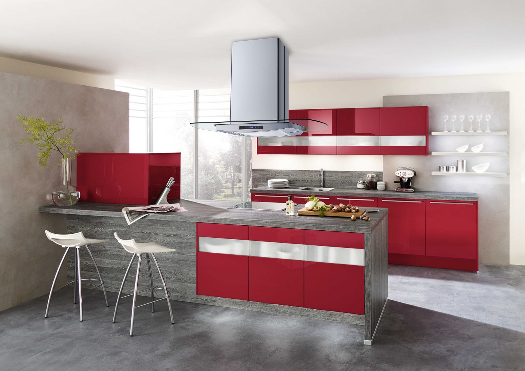 Winflo LRI40B36C Island-Range-Hoods - View #5