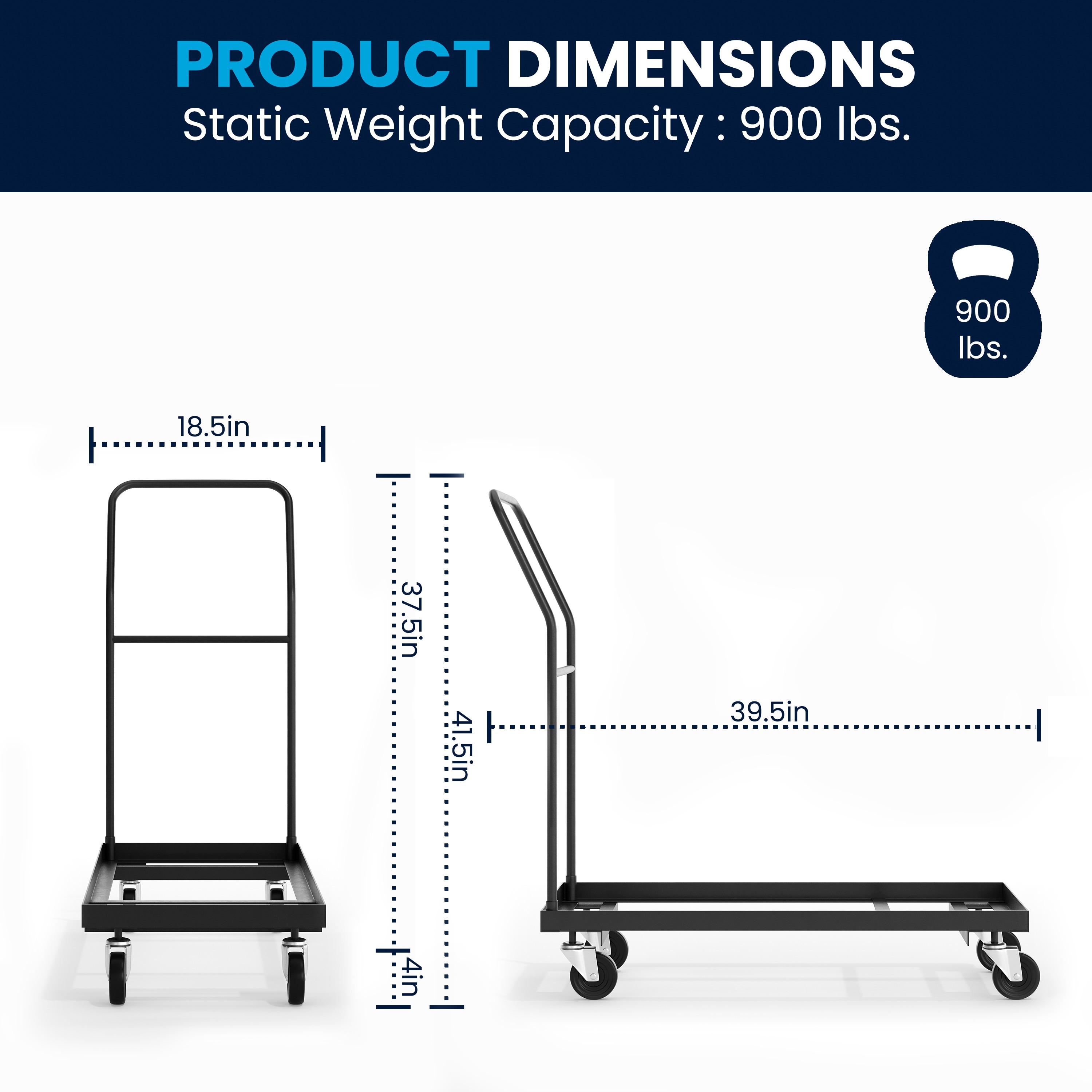 Emma + Oliver 889142735670 Hand-Truck-Dollies - View #4