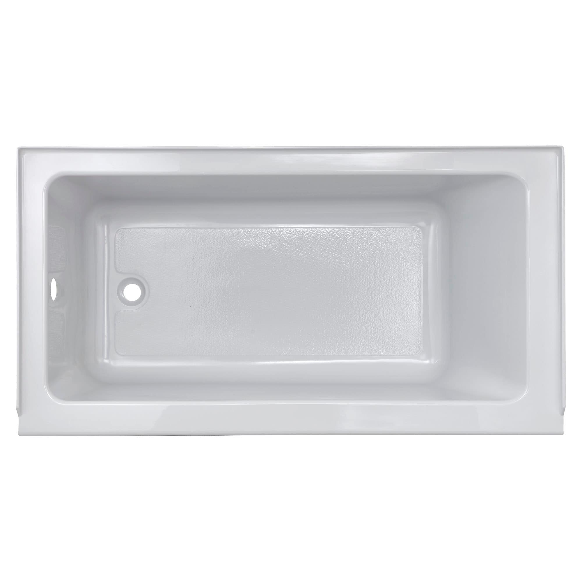 American Standard 2973202.020 Studio 30-Inches x 60-Inches White Acrylic Rectangular Alcove Soaking bathtub Drain ( Left Drain )