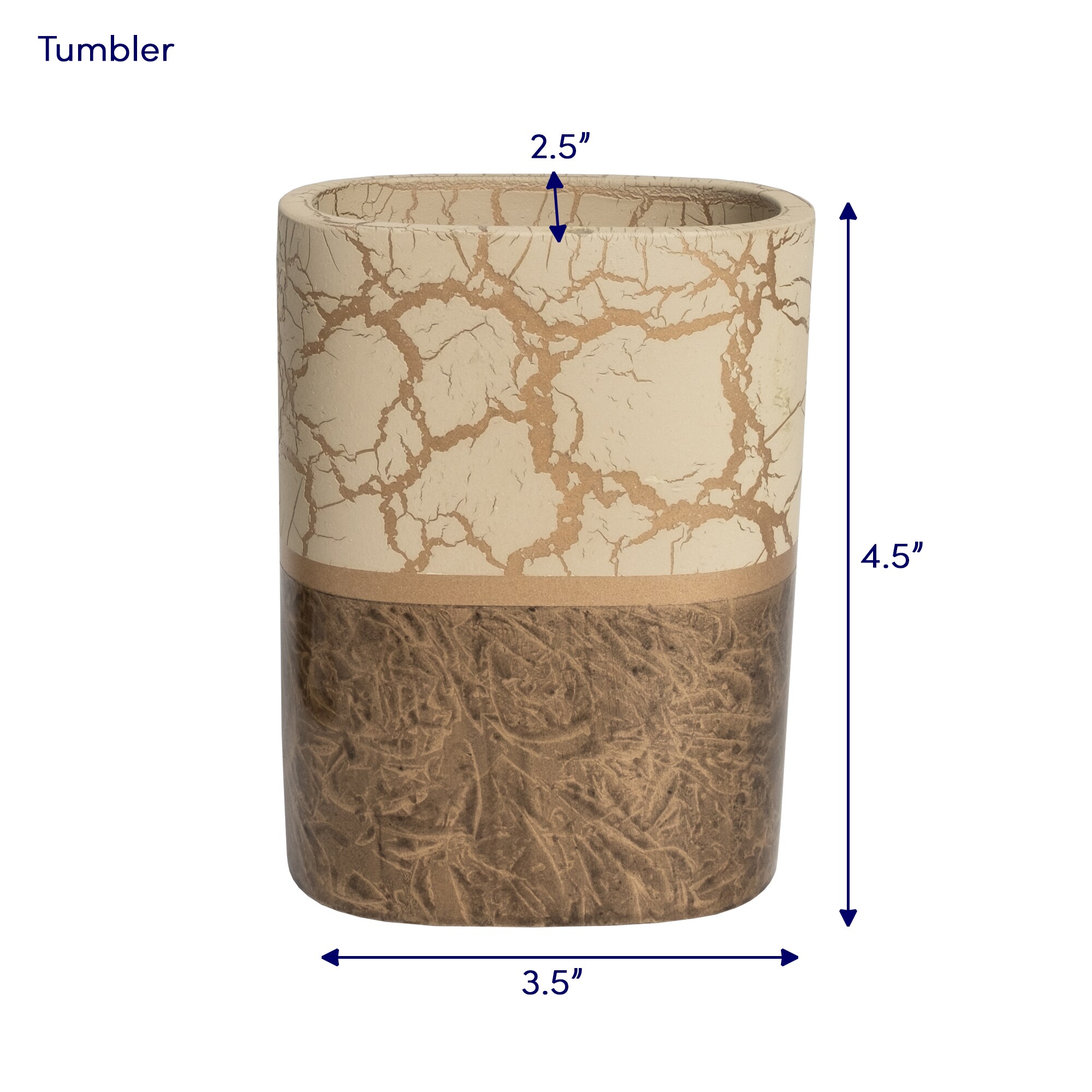 Sweet Home Collection LOW-BATH-4PC-PARKER Bathroom-Accessories - View #4