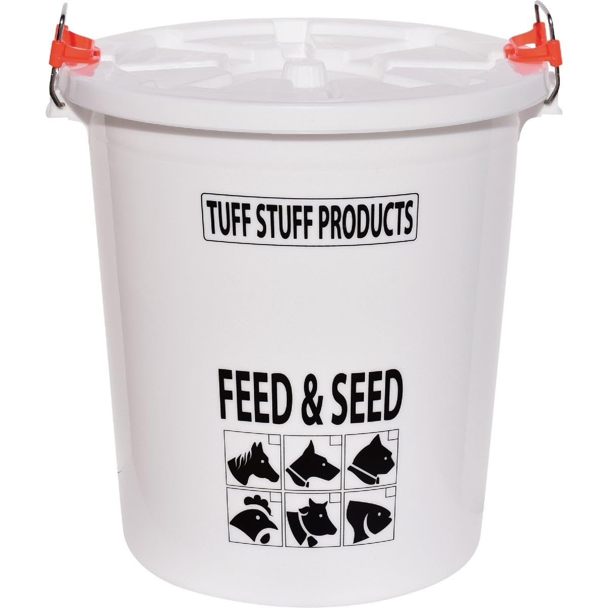 Tuff Stuff - FATSINDE Products FS26 HD Feed/Seed Storage 26.5 Gallon 26.5GALLON