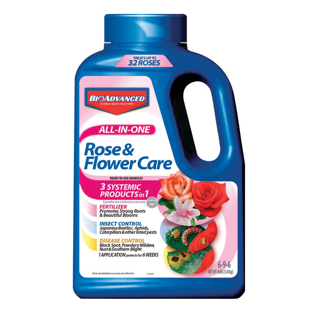  701110 All-in-One Rose and Flower Care 4-lb 6-9-6 Flower Food