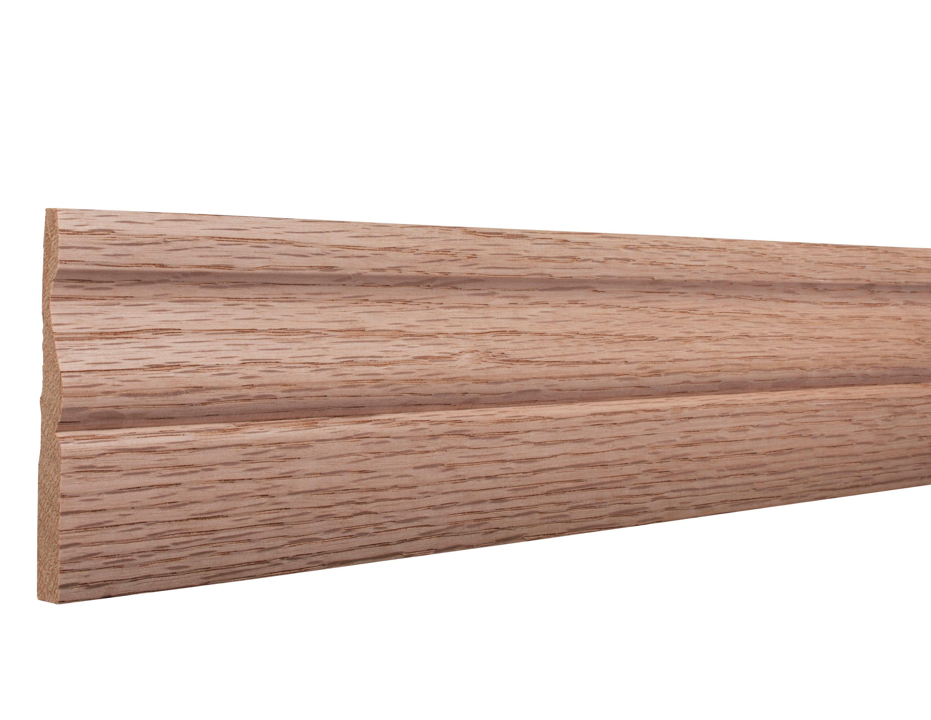 RELIABILT L03760108 3/8-in x 3-1/4-in x 8-ft Colonial Unfinished Oak ACOL Baseboard