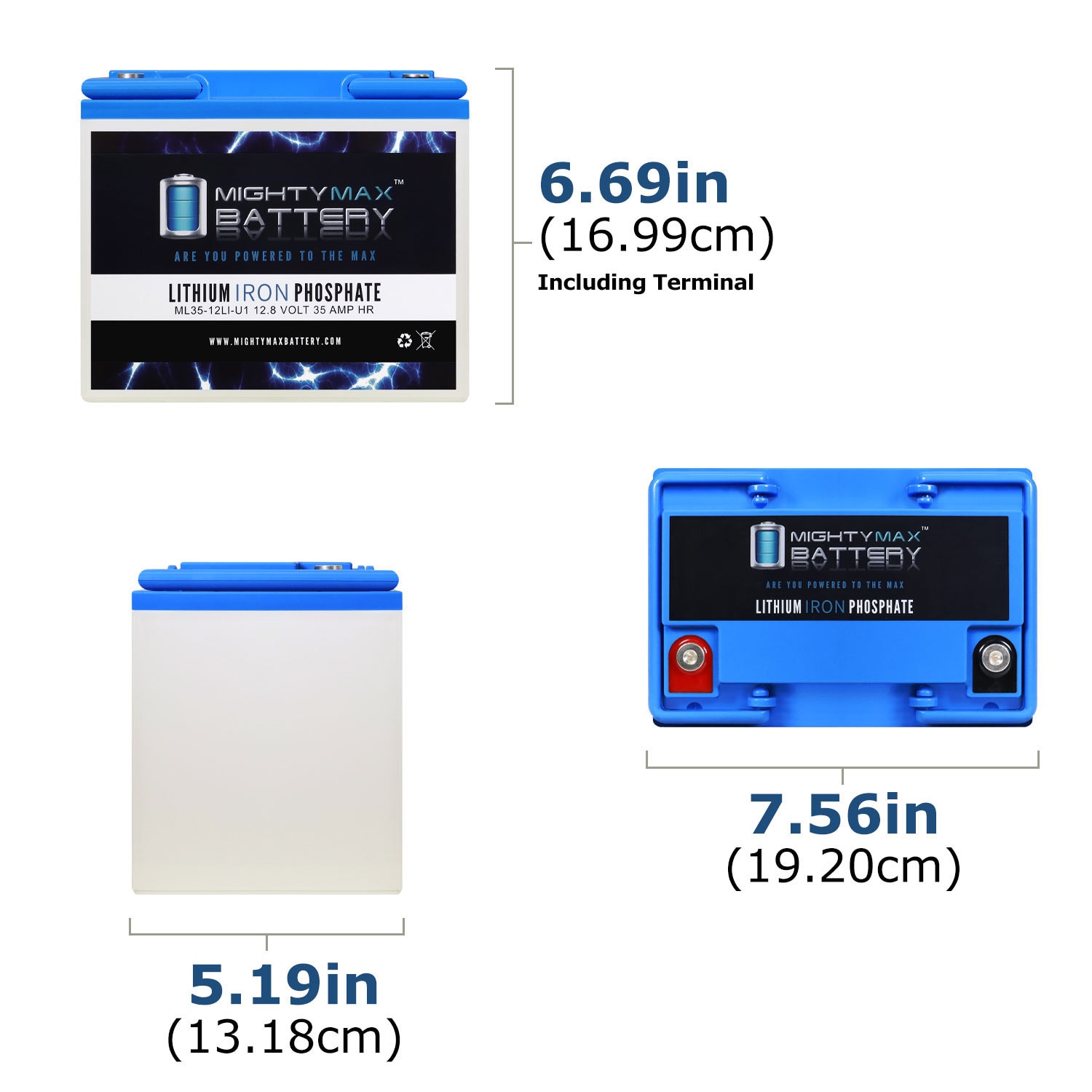 Mighty Max Battery MAX3932423 Device-Replacement-Batteries - View #2