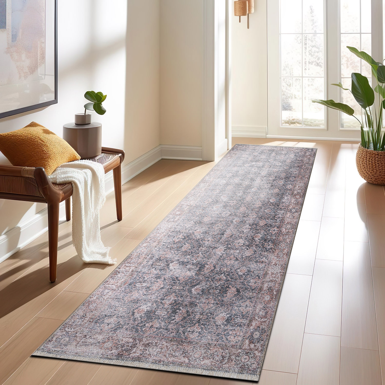 World Rug Gallery 6037CHARCOAL2X7 rugs - View #7