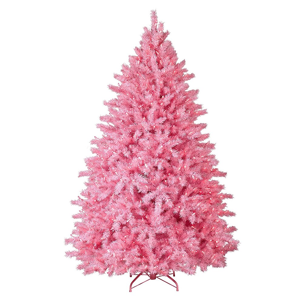 Preppy Pink Christmas Tree Sticker for Sale by EpicCreation