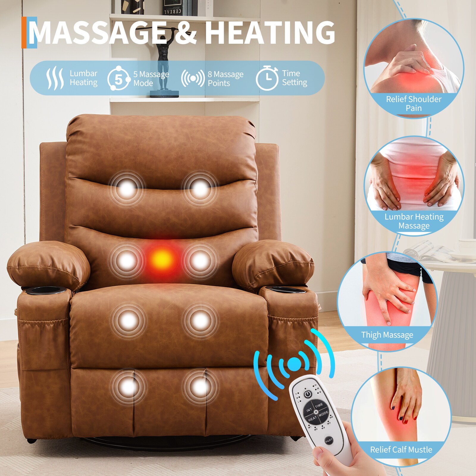 Qeetex SUN-PHK-34BY9AJJ recliners - View #5