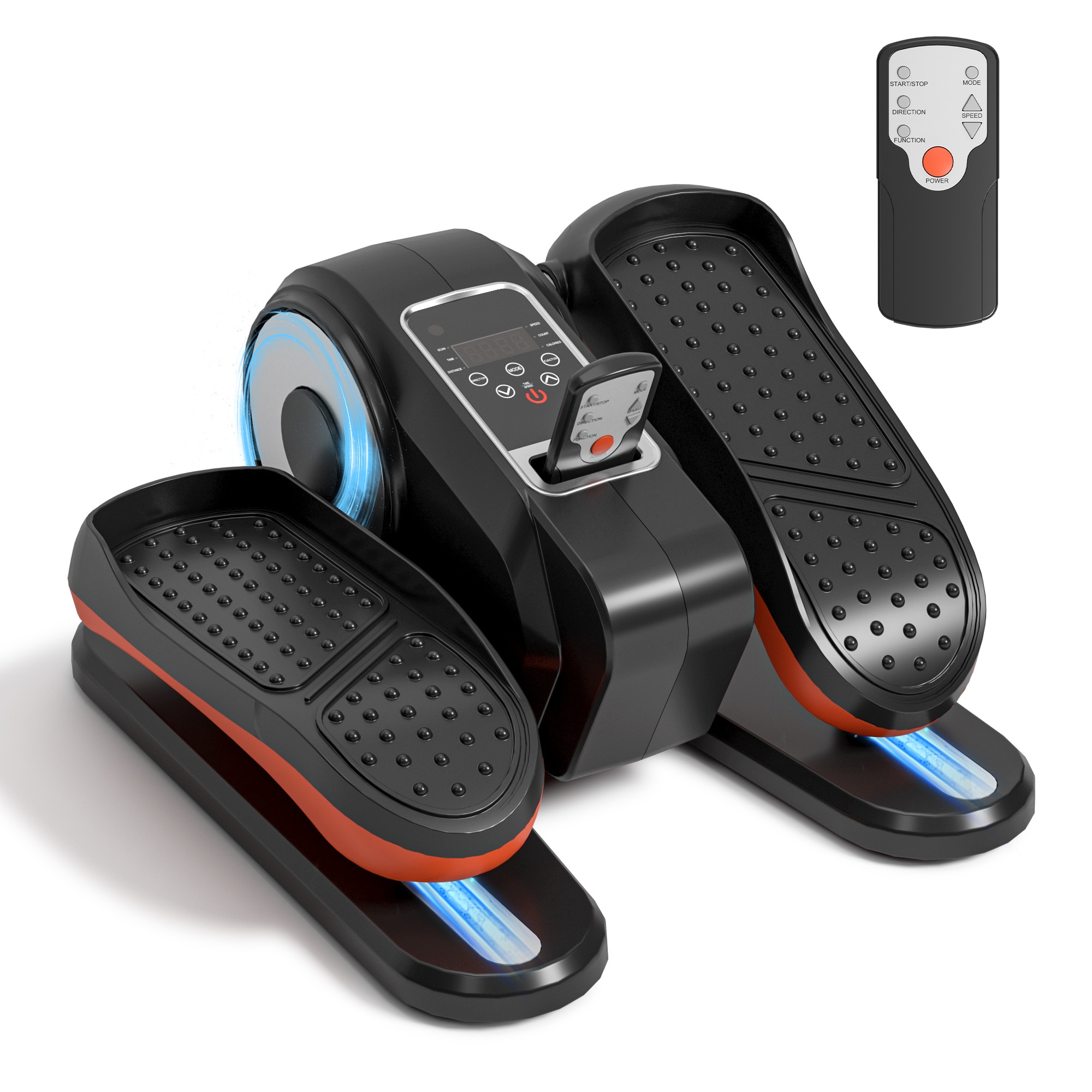 Tatayosi - YXJ-Under Desk Elliptical Machine 12 Speeds Remote Control Bidirectional Pedals Silent...