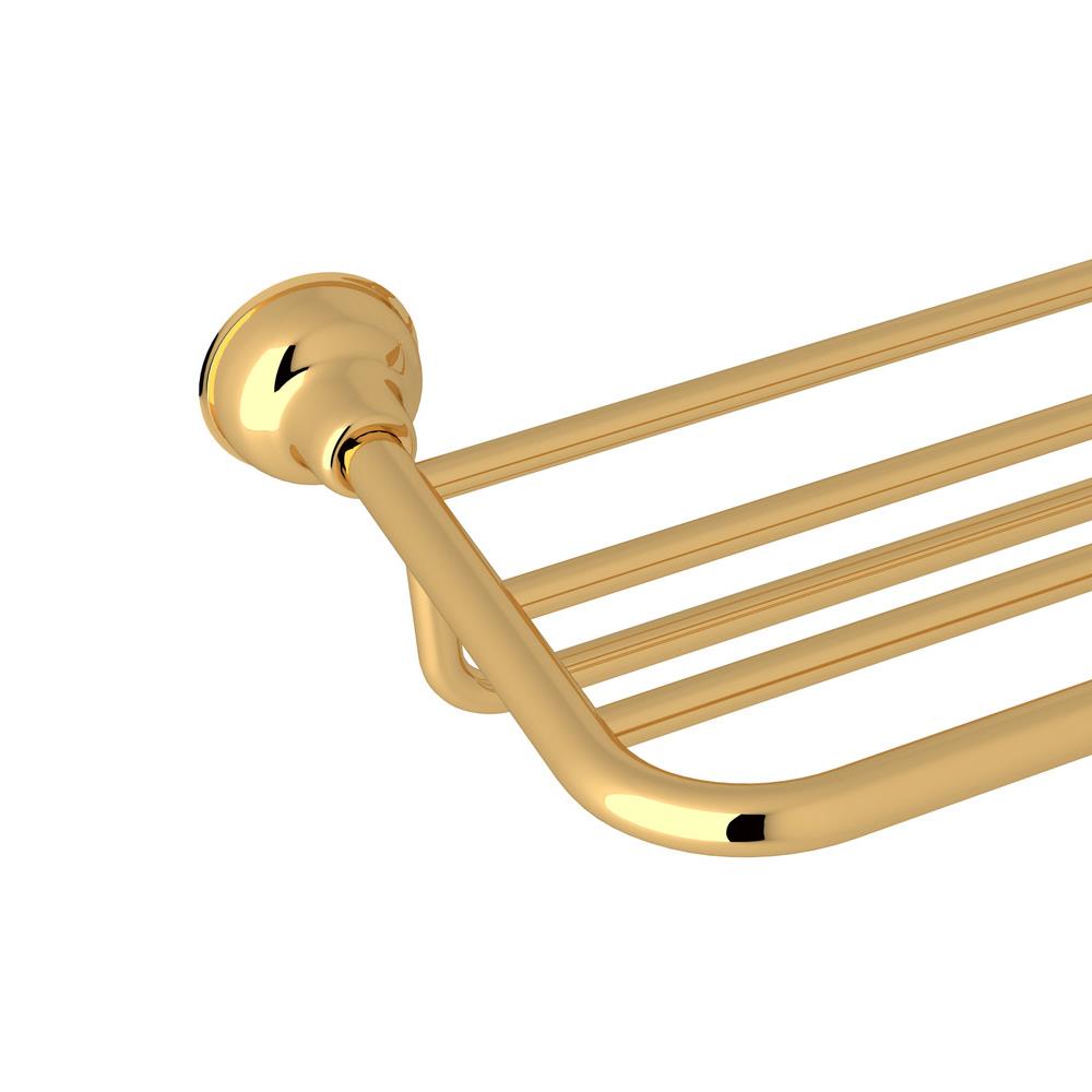 Rohl Country Bath Inca Brass Wall Mount Towel Rack