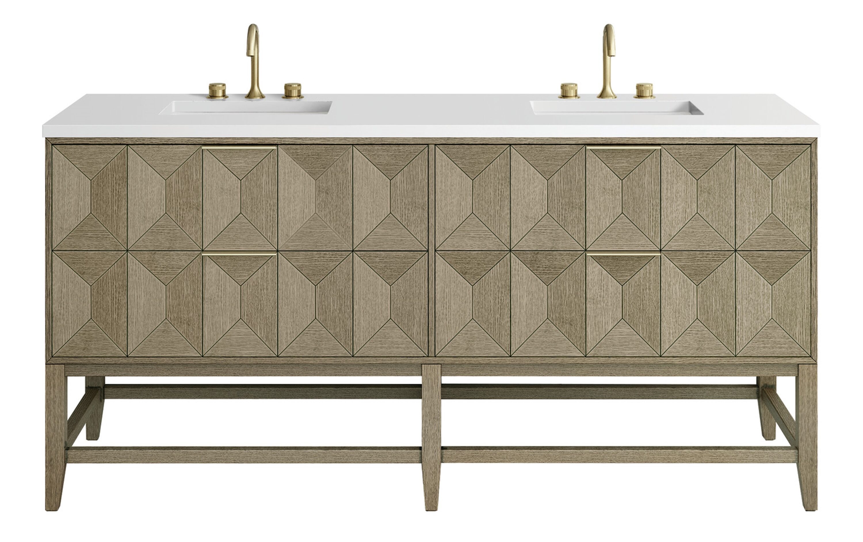 72 Inch Wide Tan Bathroom Vanities at Lowes.com