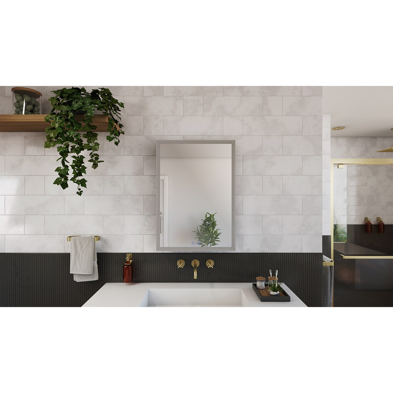 DreamLine LCBL2820S Bathroom-Medicine-Cabinets - View #7