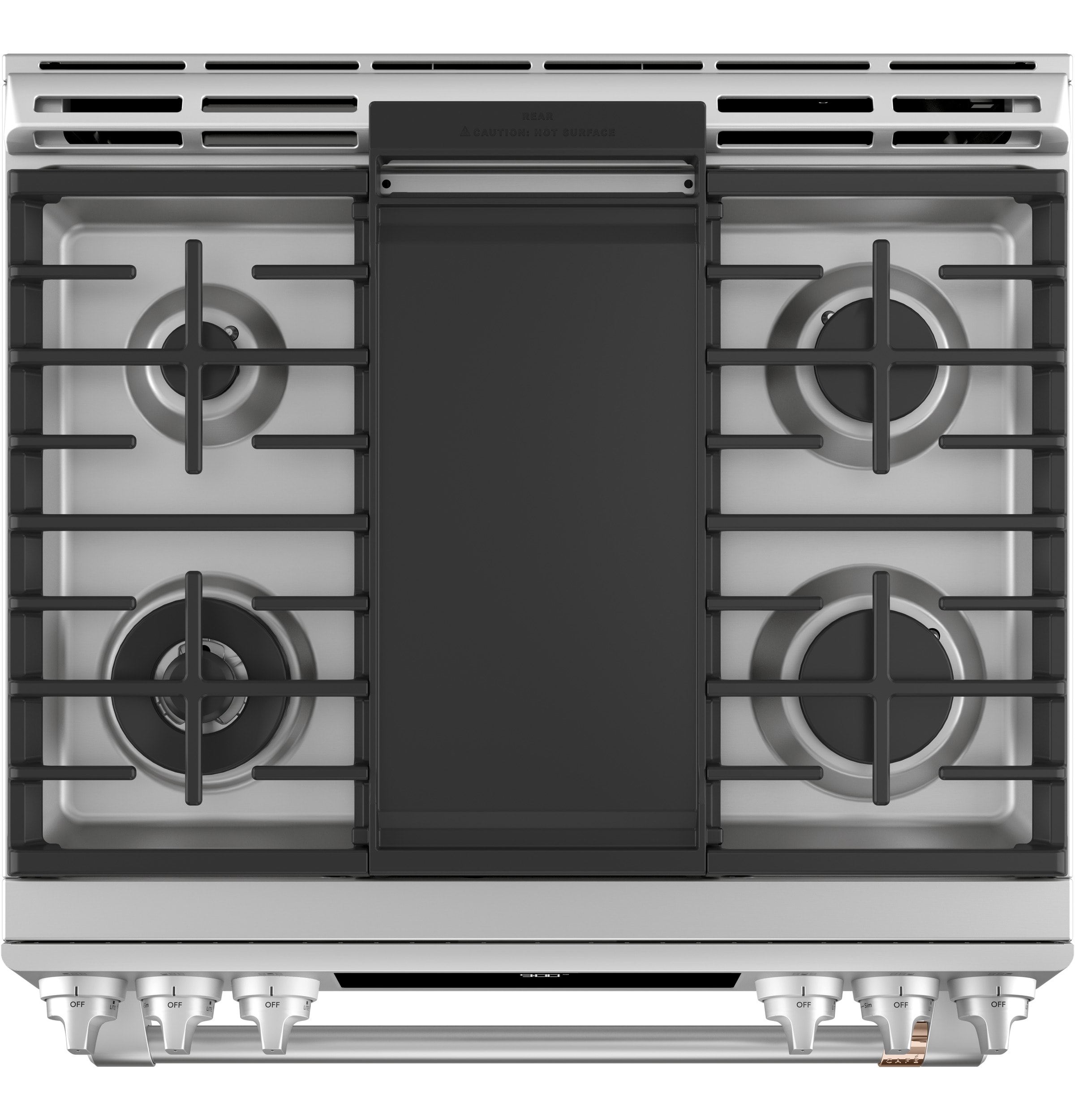 Café™ 48 Smart Dual-Fuel Commercial-Style Range with 6 Burners