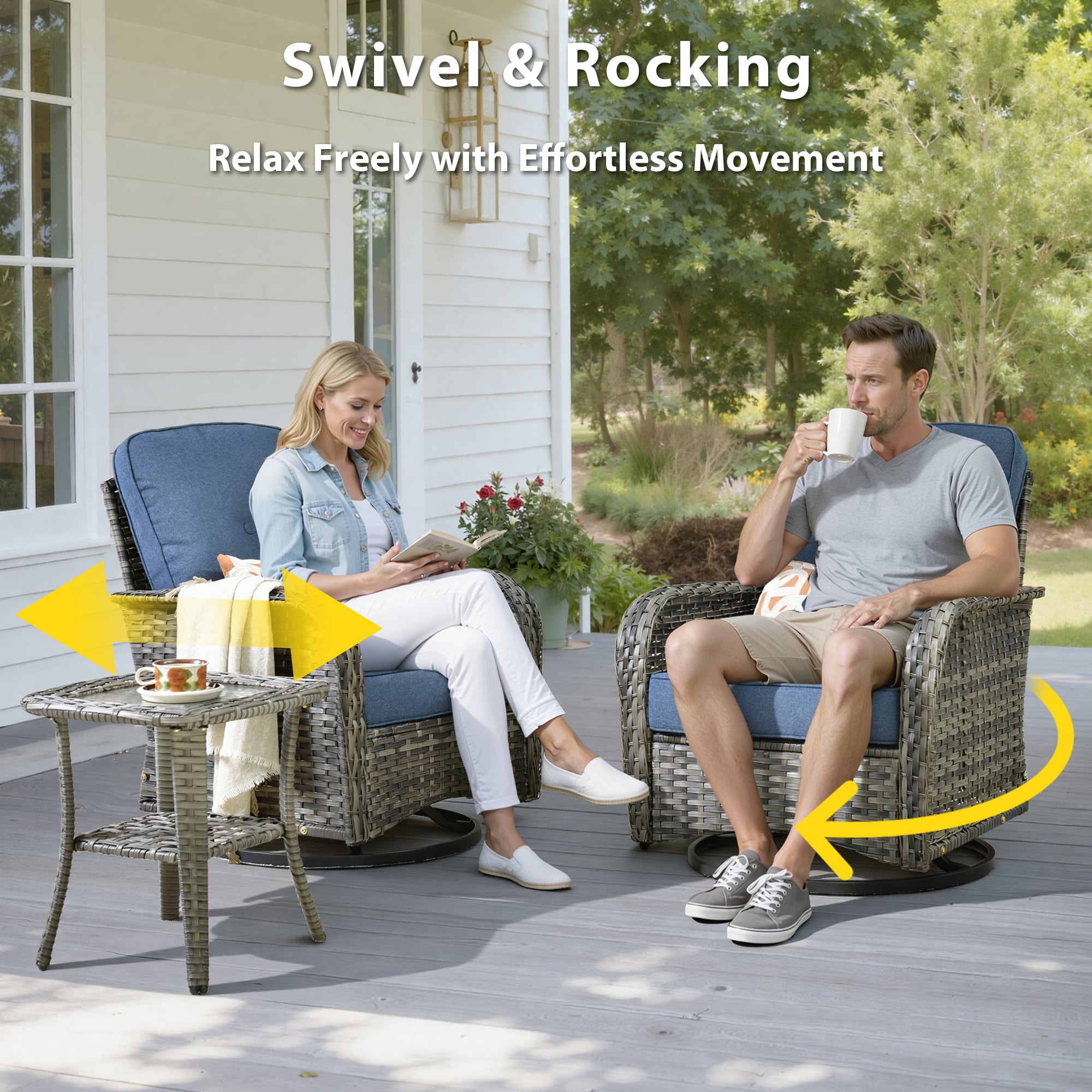 weaxty HMBYZGNCGNDS300S51 Patio-Conversation-Sets - View #3