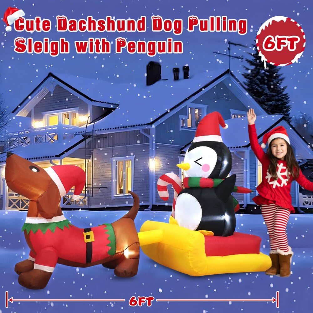 Danxilu C-SLED-003-6F Christmas-Inflatables - View #2