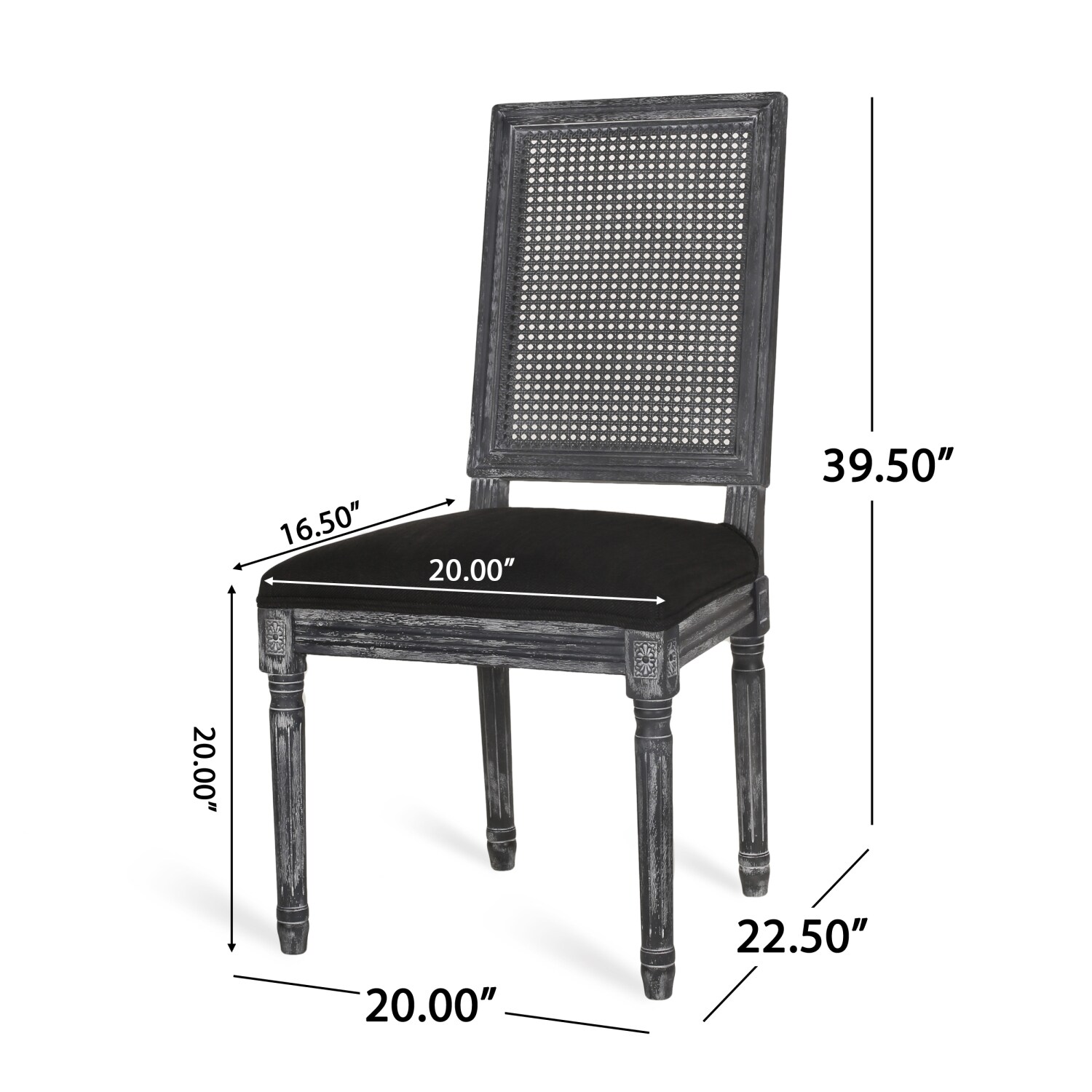 Streamdale Furniture 71238.00BLK Dining-Chairs - View #5