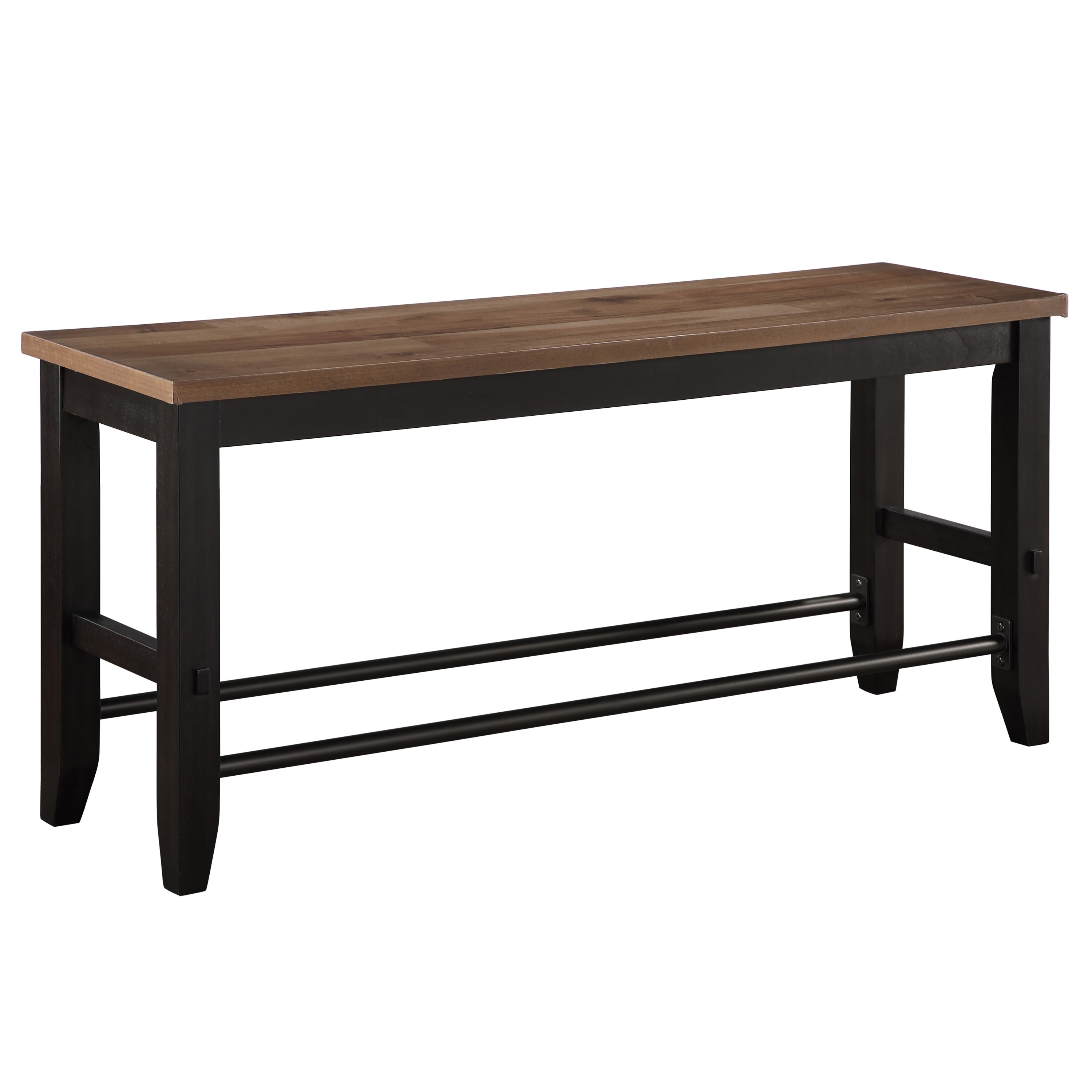 Steve Silver Bermuda Dark Acacia Brown Dining Bench in the Dining ...