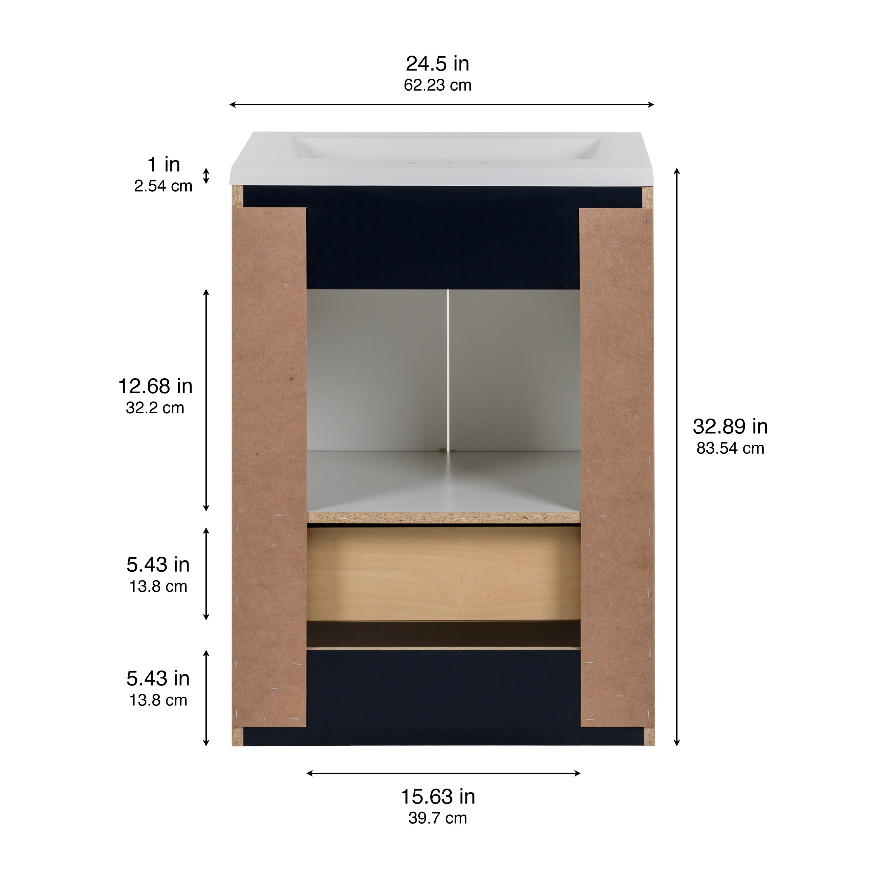 Diamond NOW C24W30312 Bath-Vanity-Combo - View #5