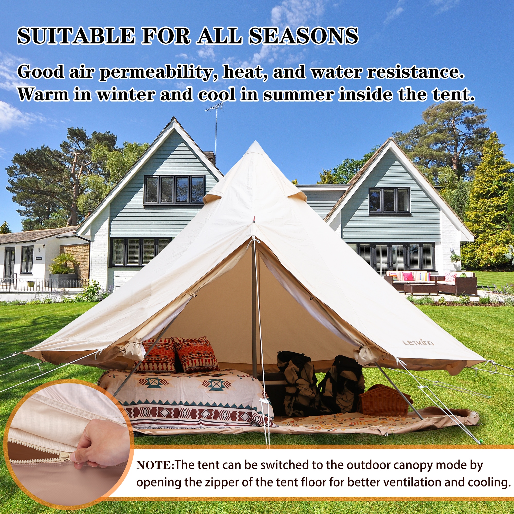 GARSING LD-CBT4M-W tents - View #9
