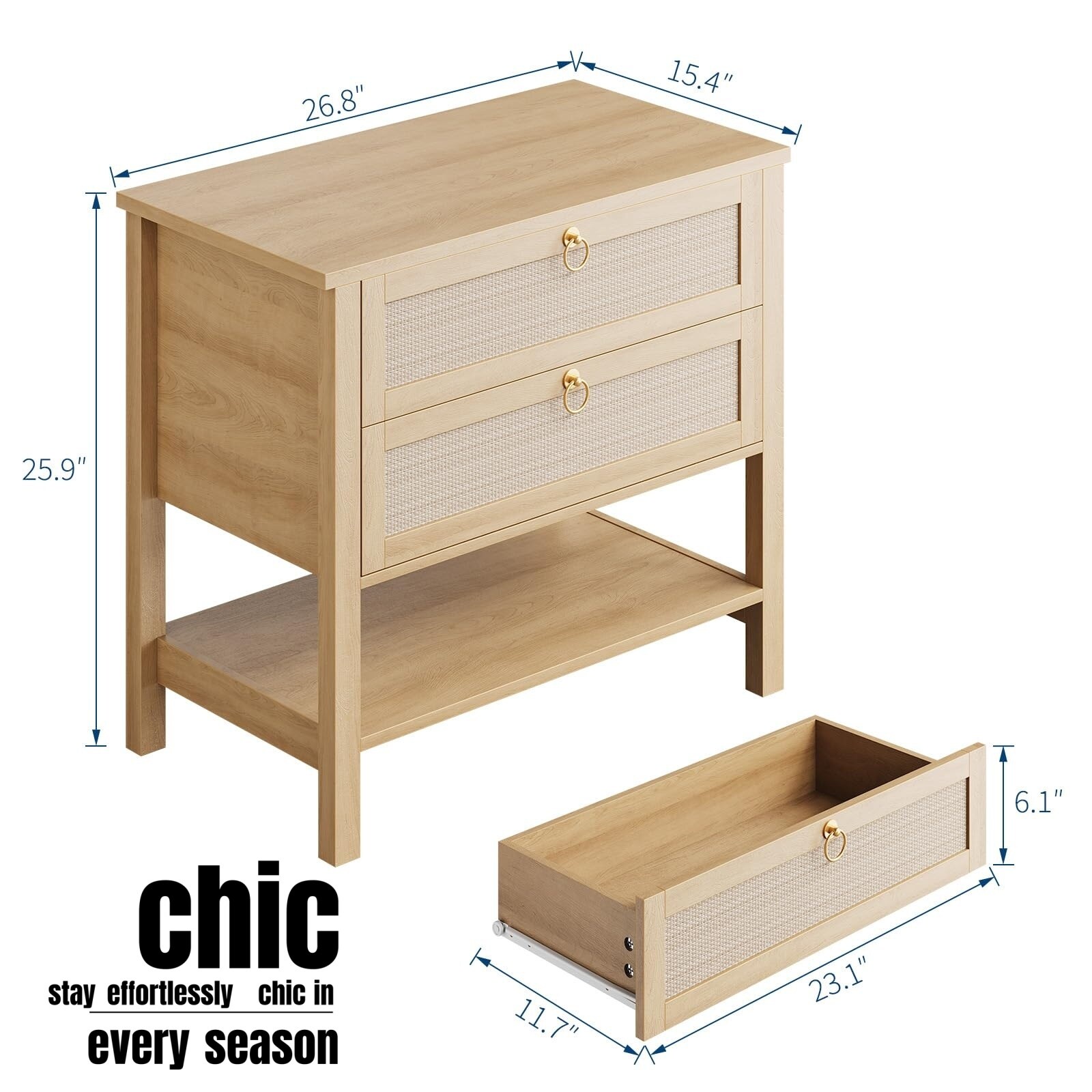 Garvee JM-0W111155 nightstands - View #3