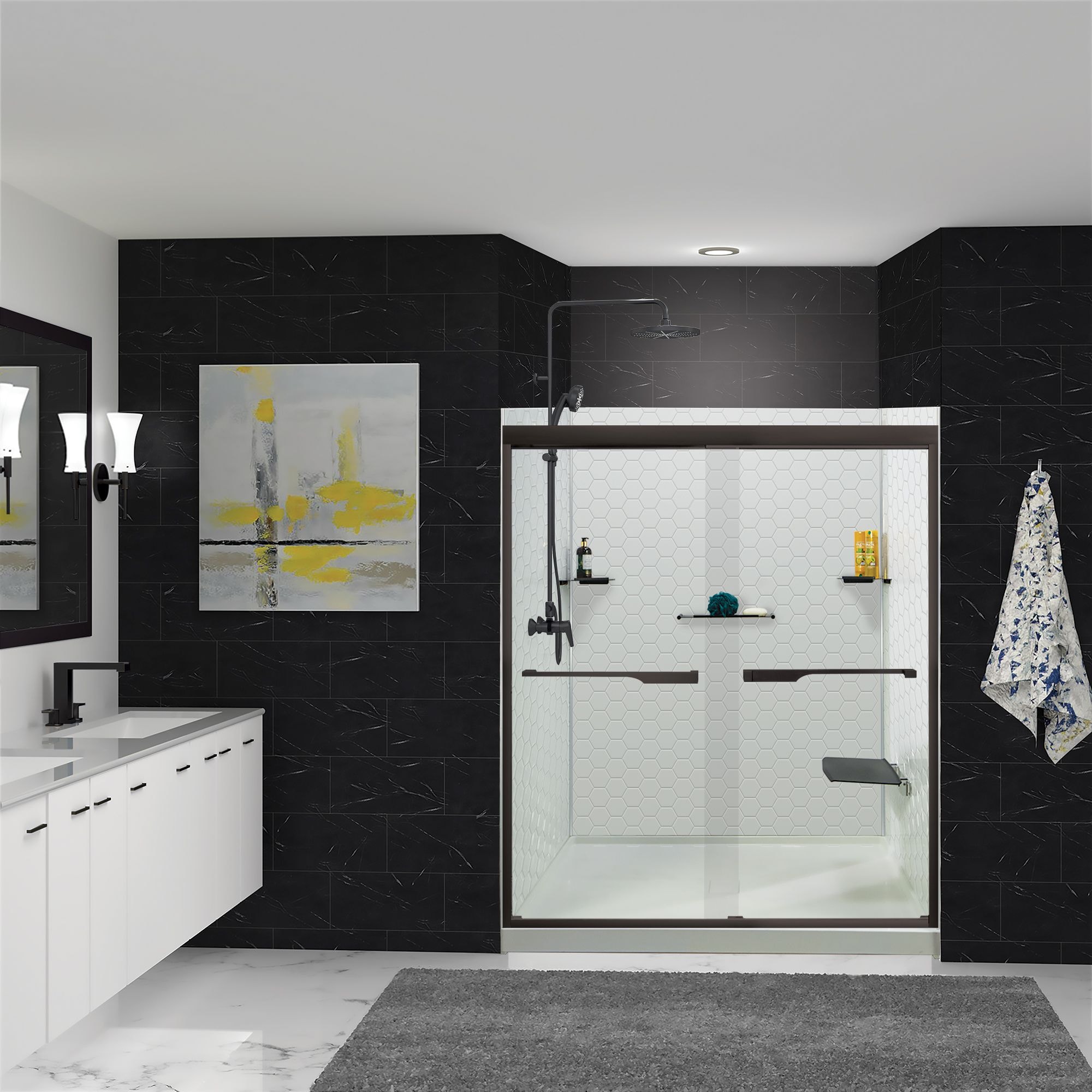 Transolid PWK603672-331 Shower-Wall-Surrounds - View #9