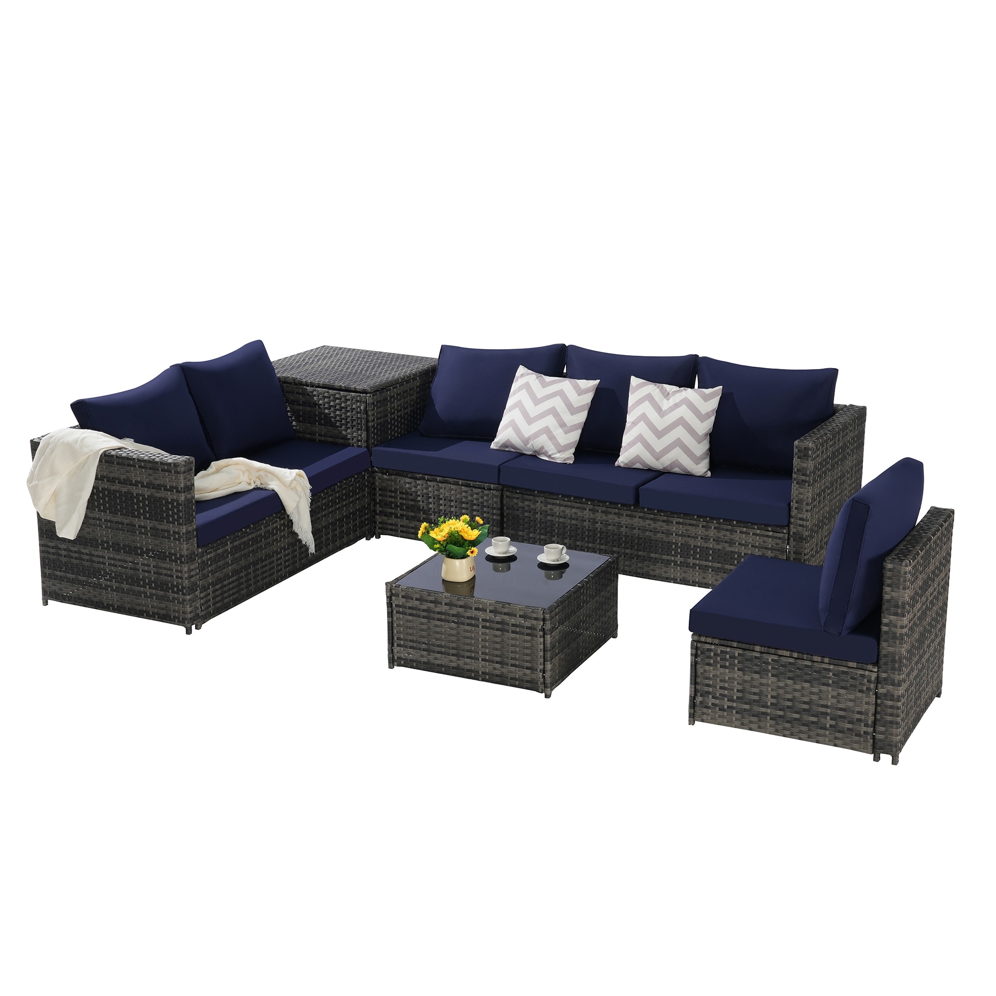 SINOFURN SYB670033NV Patio-Sofas-Daybeds - View #12