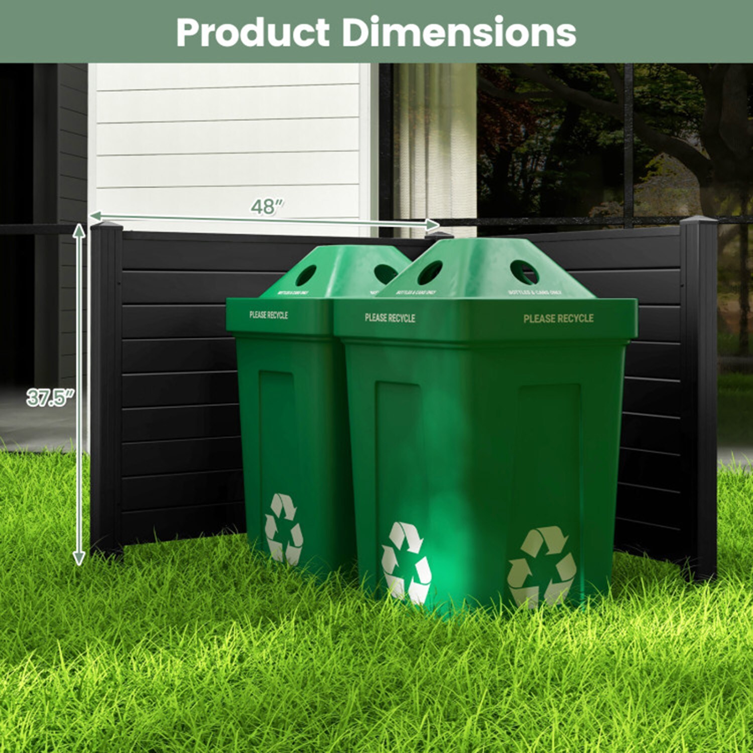 Mondawe MO-GT4227DK Outdoor-Privacy-Screen - View #10