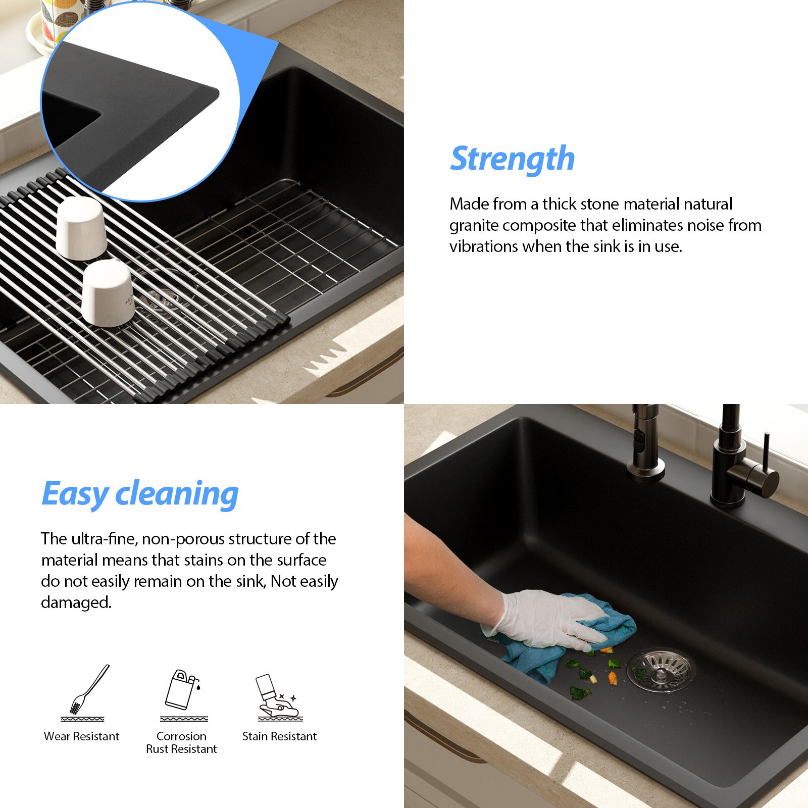 Lordear LD-SYSBLT33X Kitchen-Sinks - View #5